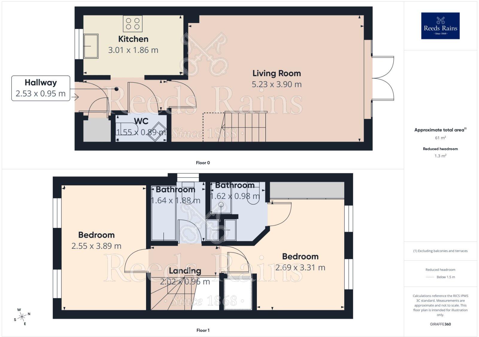 Heathside, Huntington, York, North Yorkshire, YO32 floorplan
