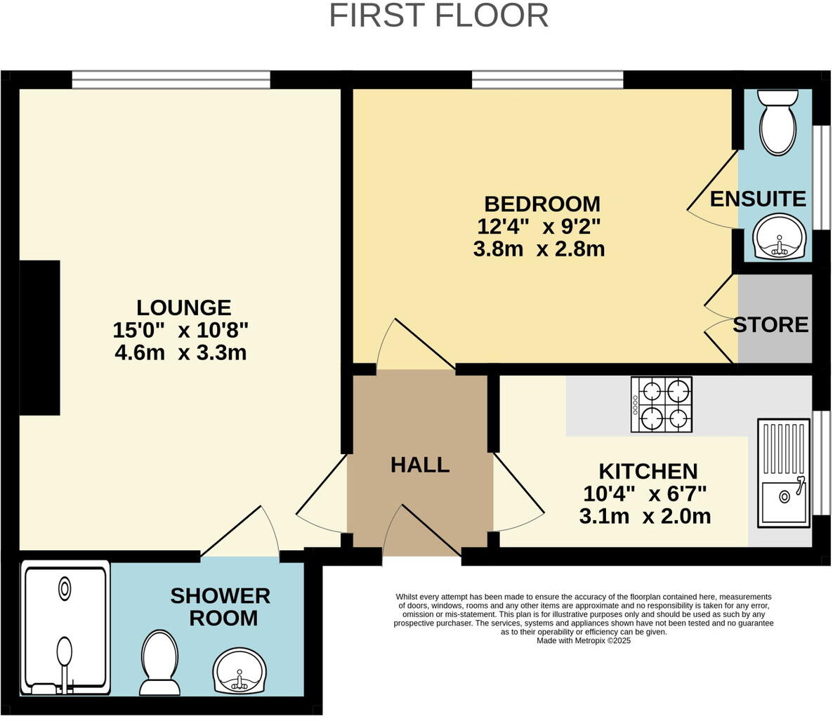 Barton Villas, Dawlish, EX7 9QJ floorplan