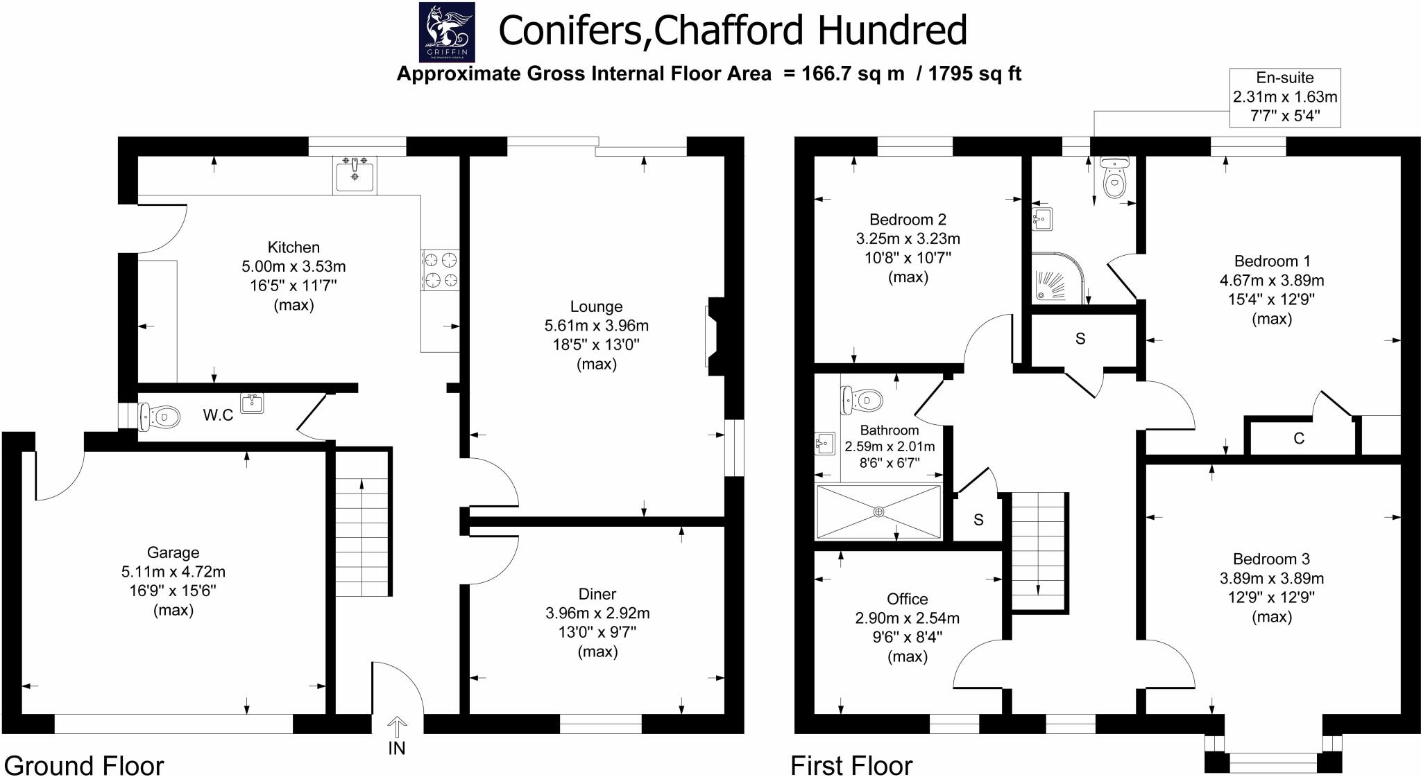 Warren Lane, Grays, RM16 floorplan