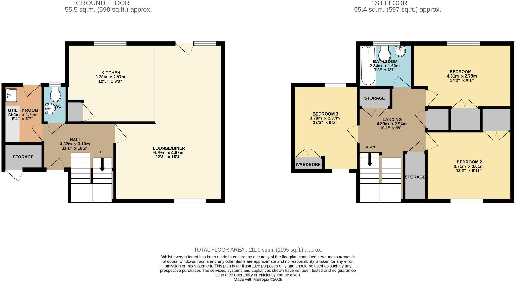 Sycamore Walk, Raf Lakenheath floorplan