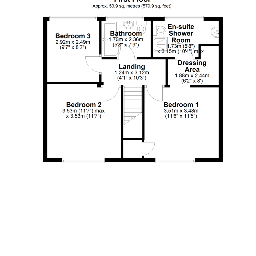 Helmsley Way, Spalding floorplan