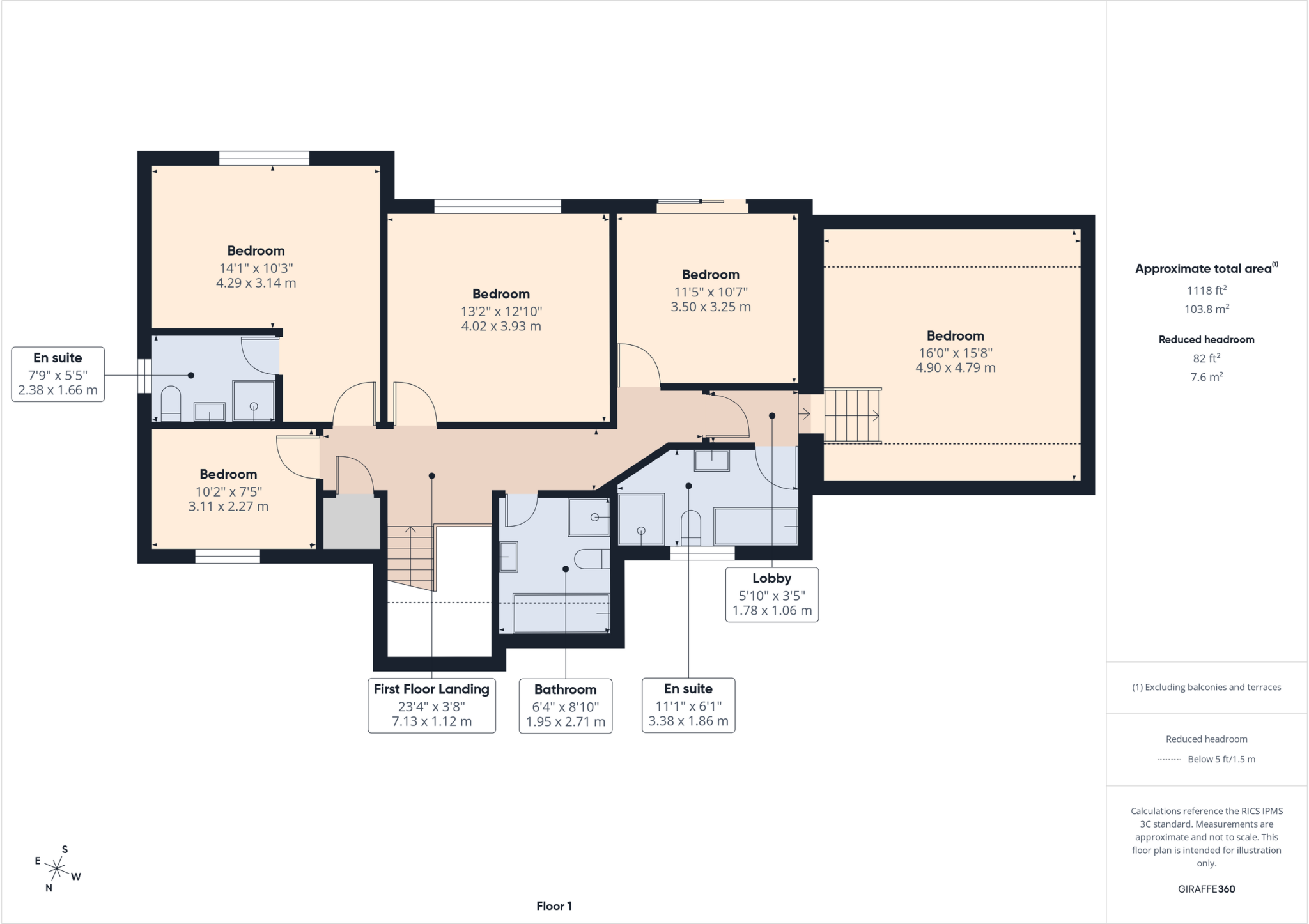 218, Warwick Avenue, Littleover floorplan