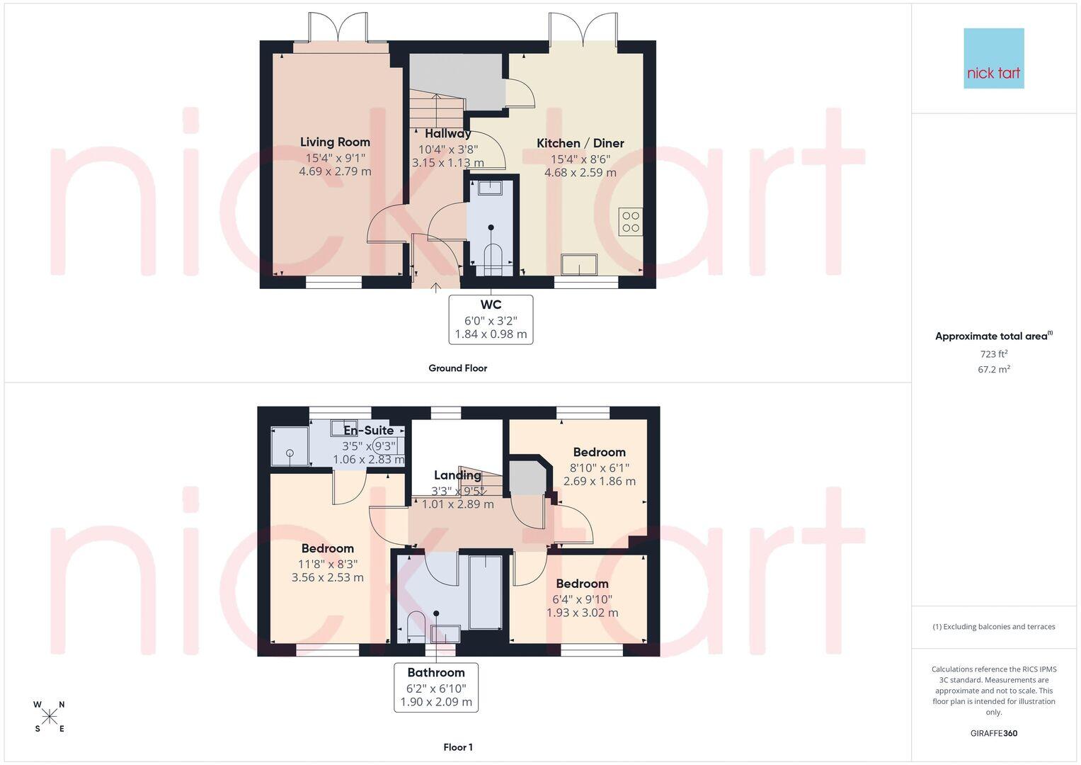 Furlong Green, Lightmoor Village, Telford, Shropshire. floorplan