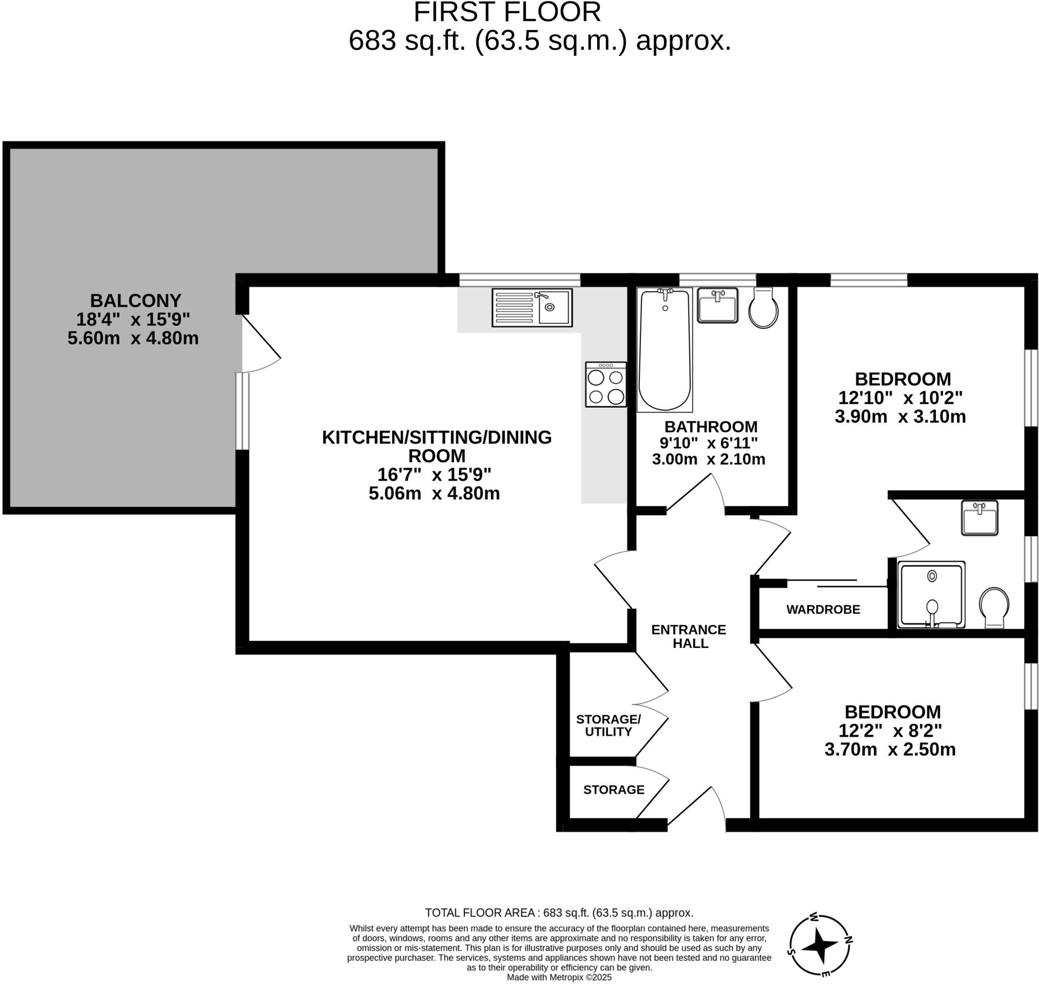 Barnes Wallis Way, Bricket Wood, St. Albans, Hertfordshire, AL2 floorplan
