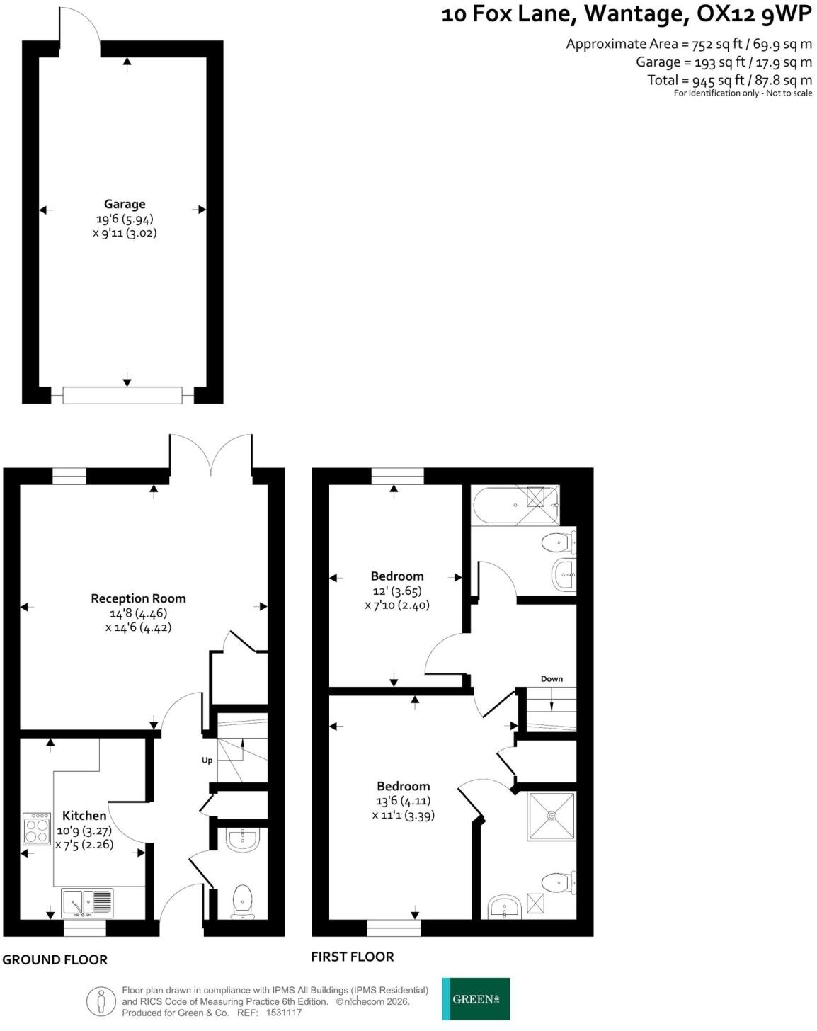 Fox Lane, Wantage  floorplan
