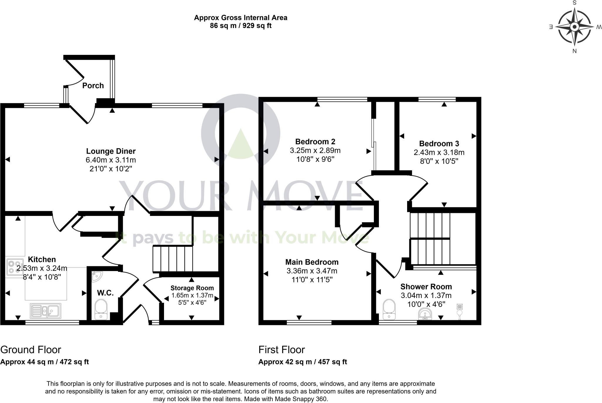 Melville Close, Glenrothes, Fife, KY7 floorplan