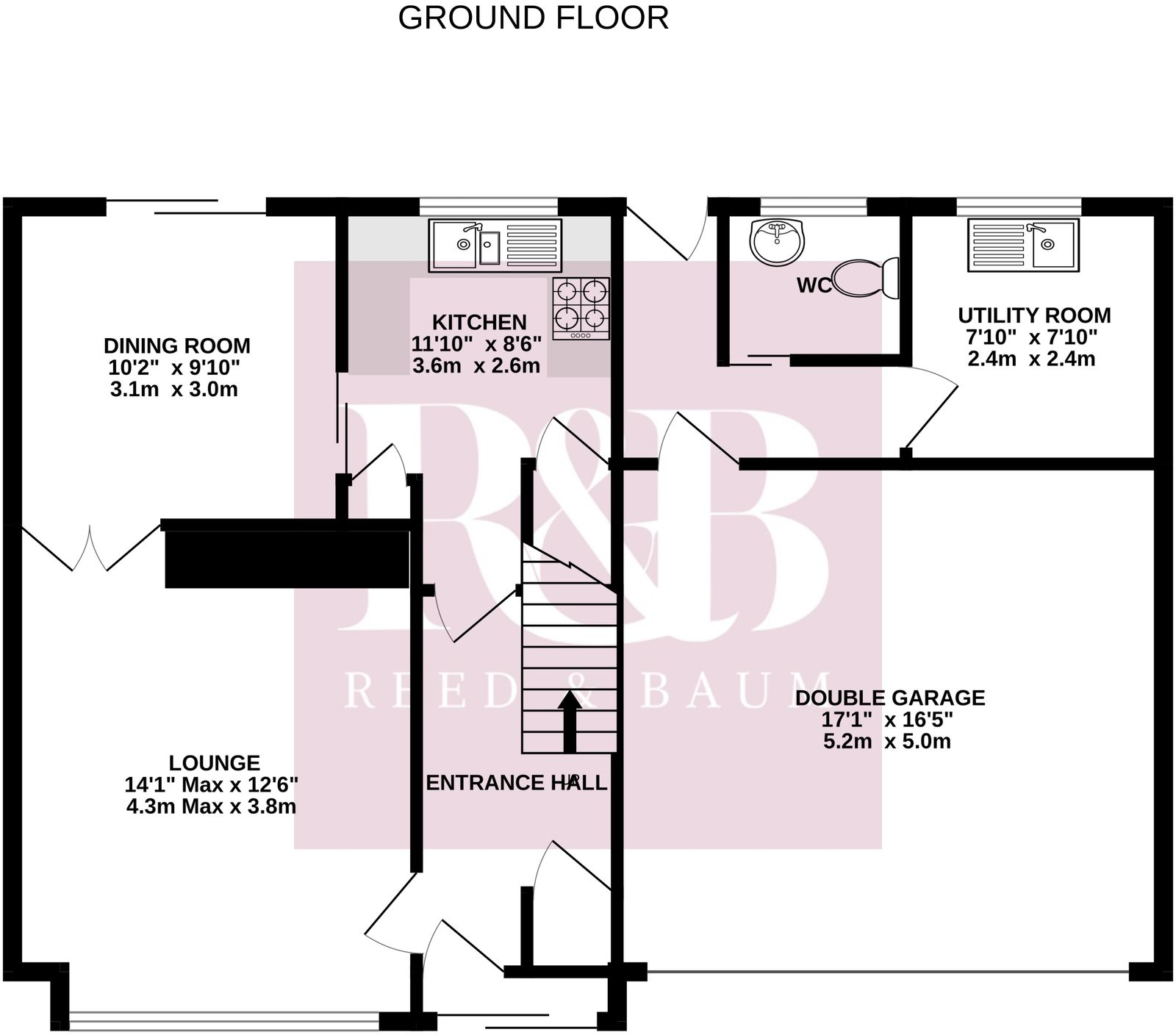 The Deepway, Quorn, LE12 floorplan