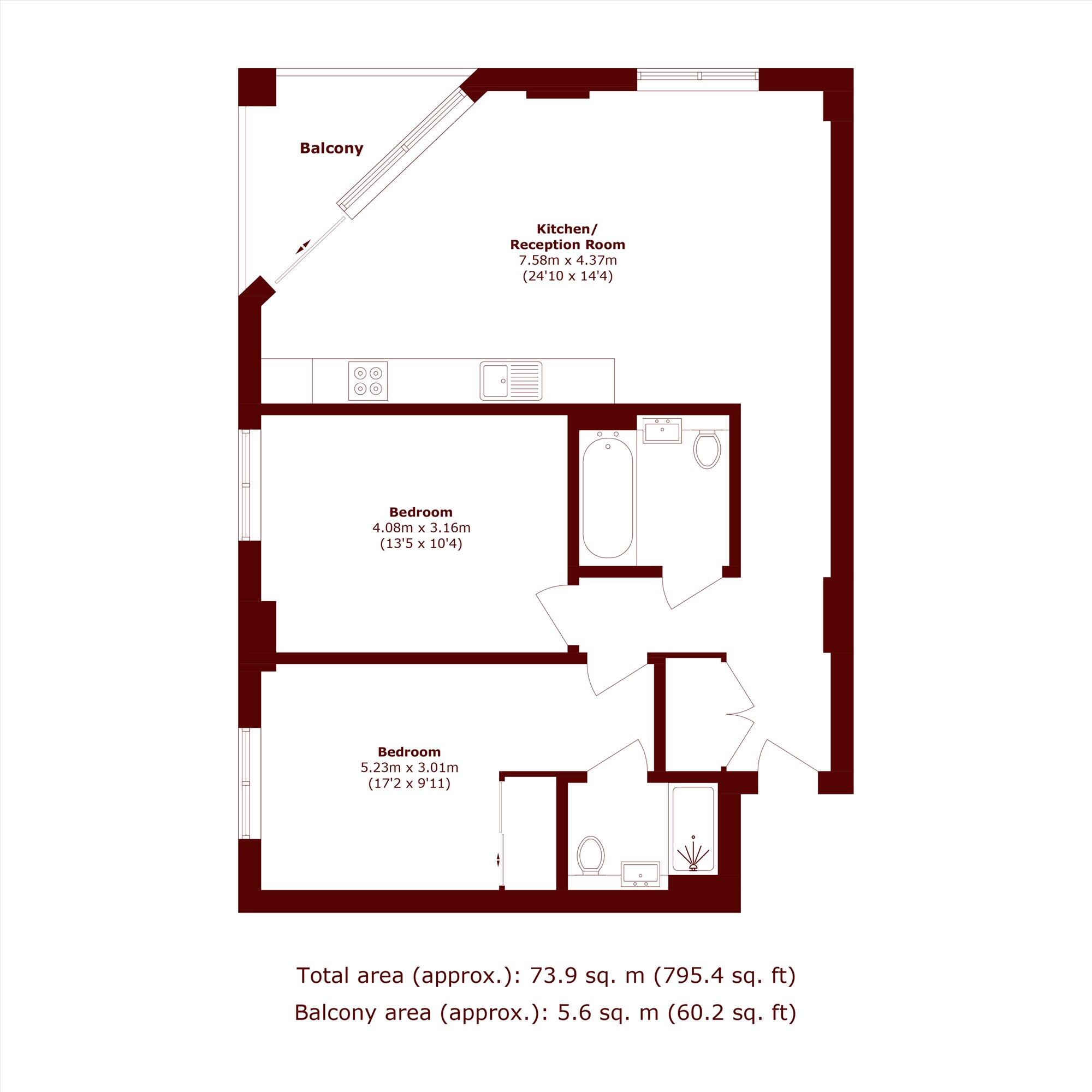 Brixton Hill, Brixton Hill floorplan