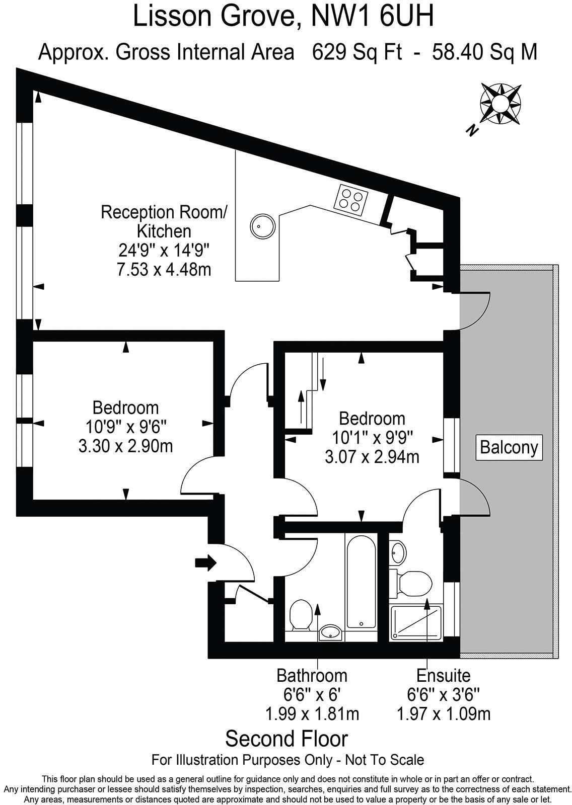 Lisson Grove, London, NW1 floorplan