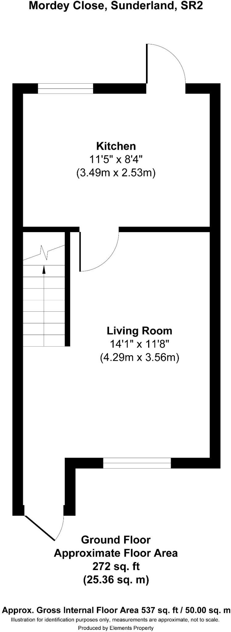 Mordey Close, Sunderland floorplan