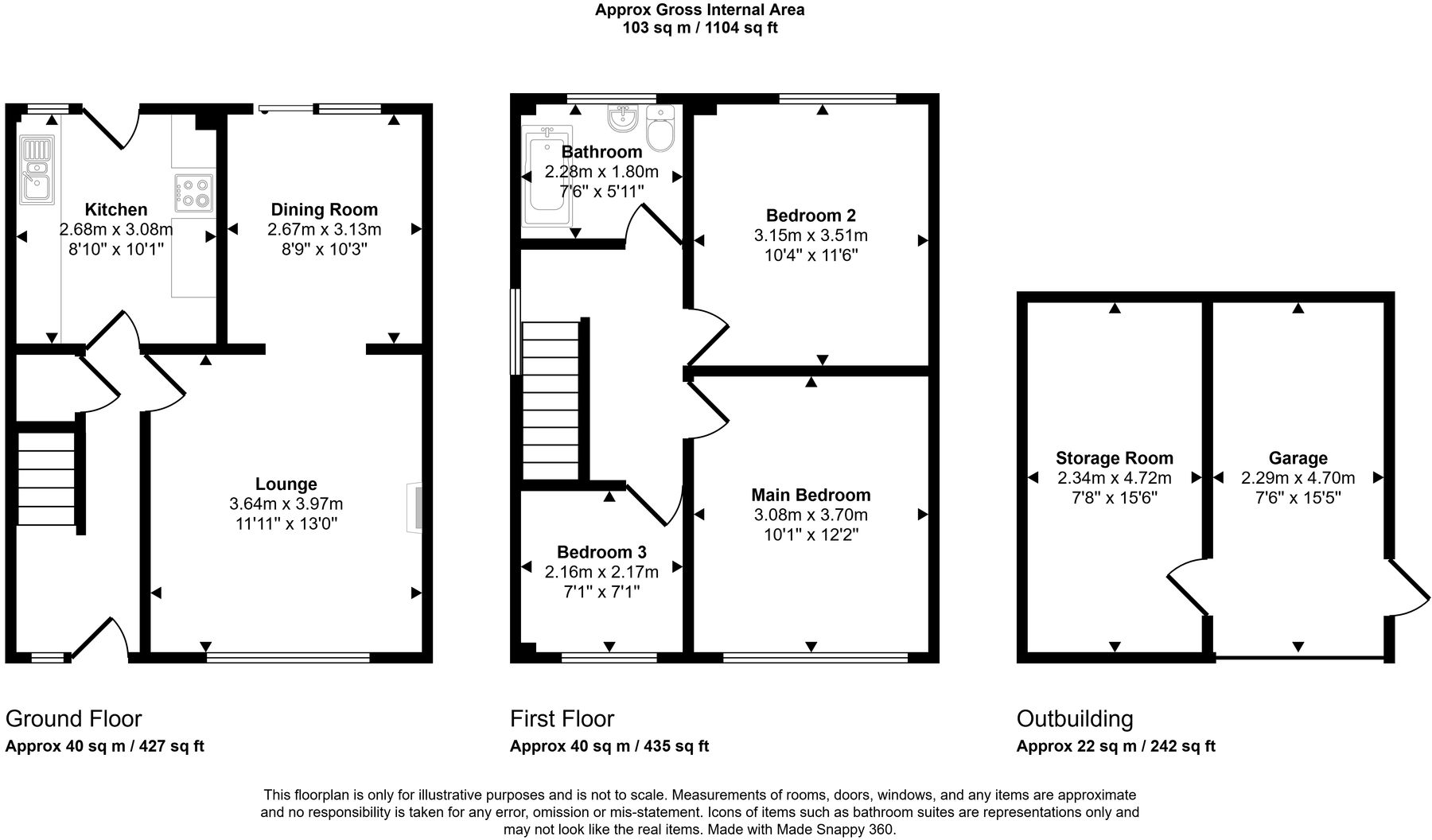 Wigan Lower Road, Standish Lower Ground, WN6 floorplan