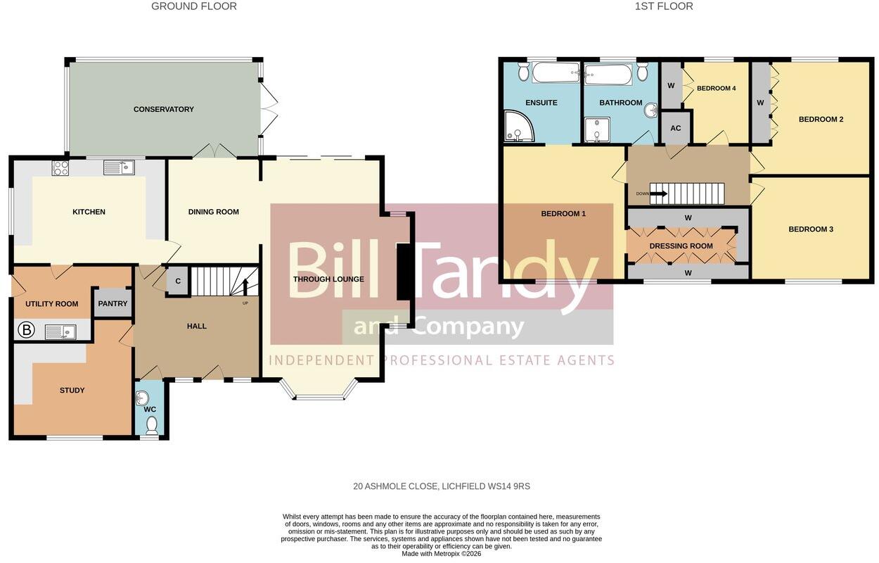 Ashmole Close, Lichfield, WS14 floorplan