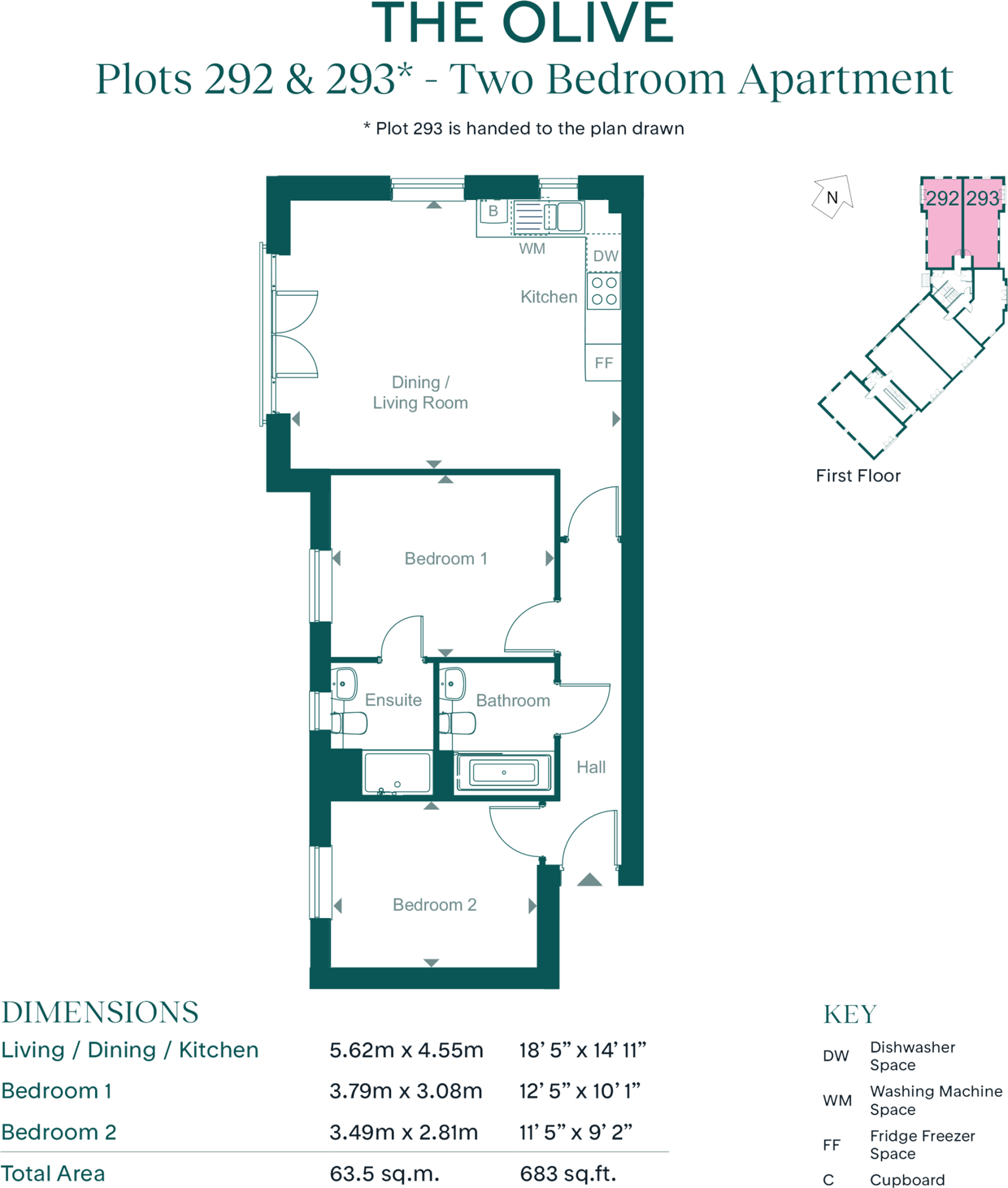 Leaf Living at Hampton Water, Peterborough, PE7 floorplan
