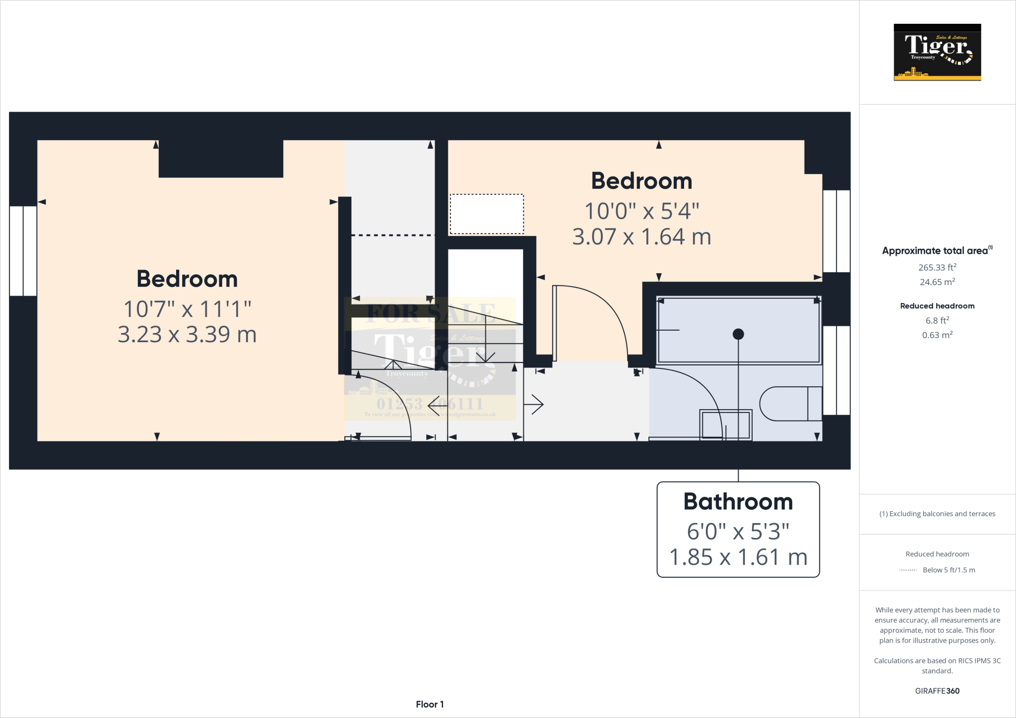 Jackson Street, Blackpool floorplan