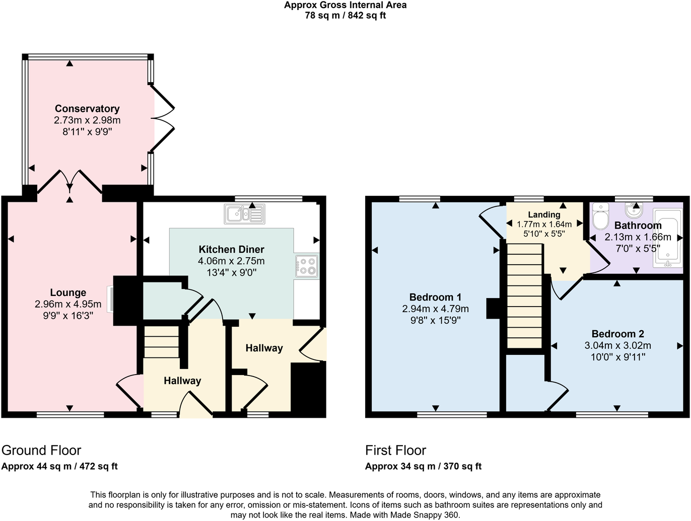 Elterwater Avenue, Workington, CA14 3LE floorplan