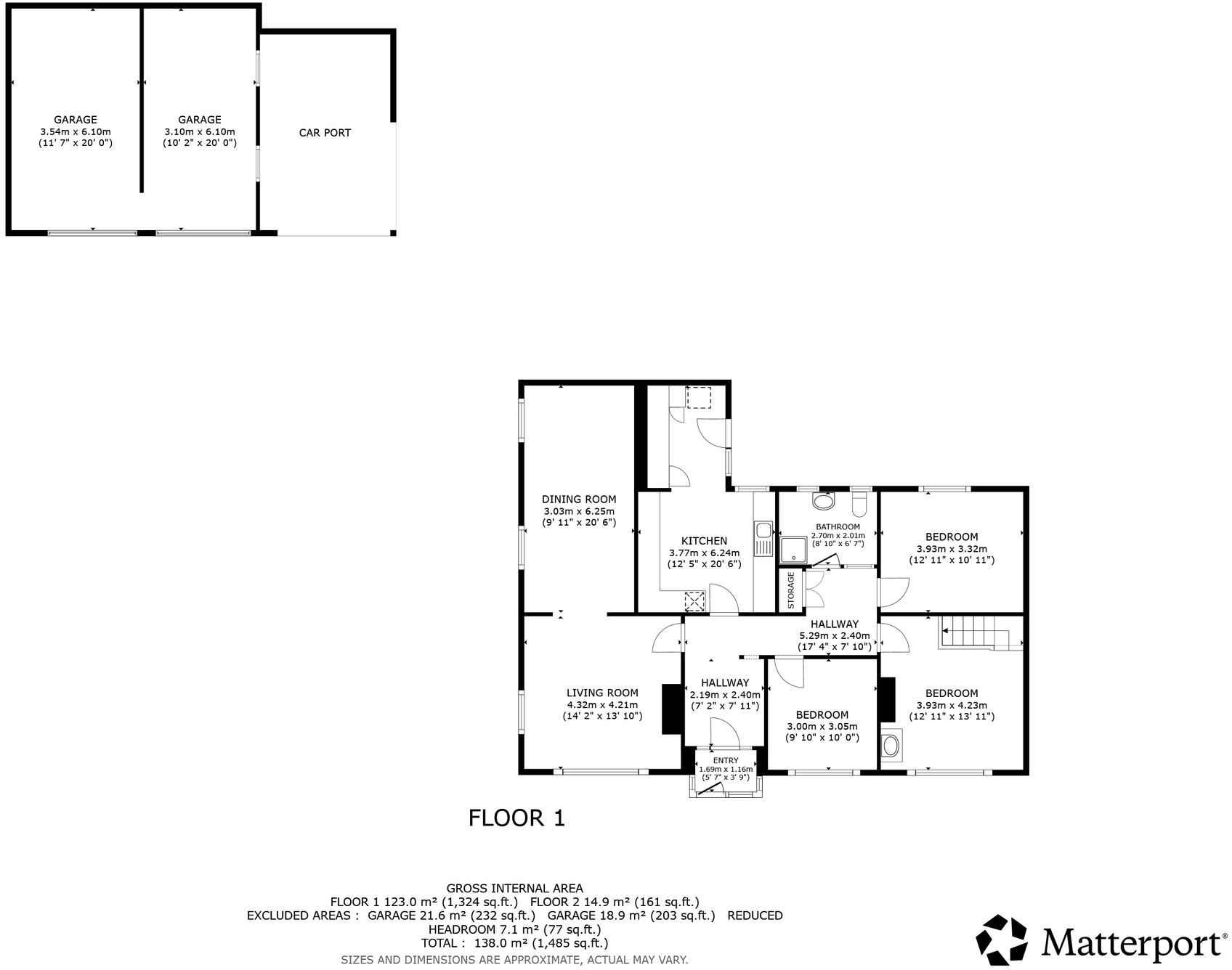 Dunroamin, Canonbie, DG14 floorplan