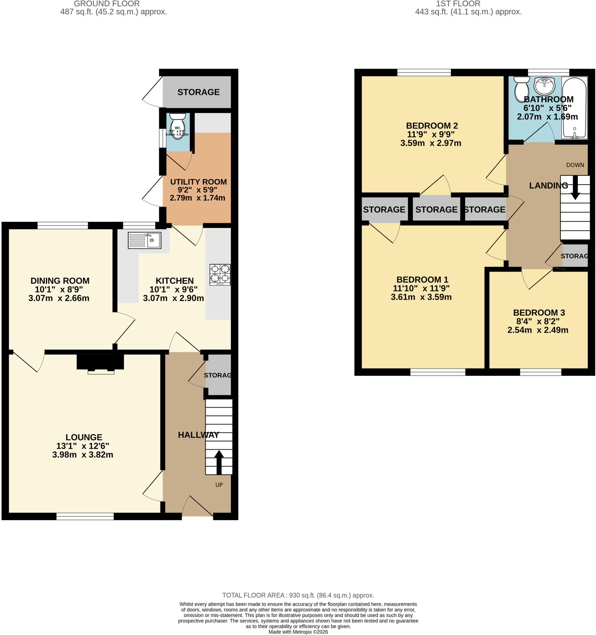 Beaumont Leys Lane, Leicester, LE4 floorplan