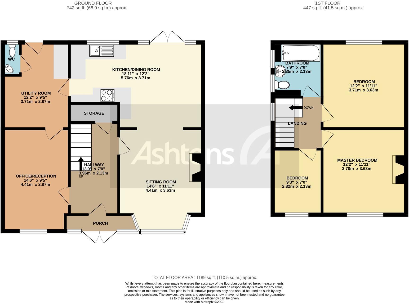 Elm Road, Winwick, WA2 floorplan
