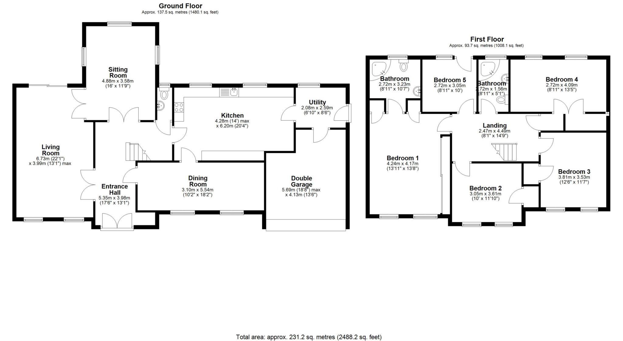 Upper Warren Avenue, Caversham Heights floorplan