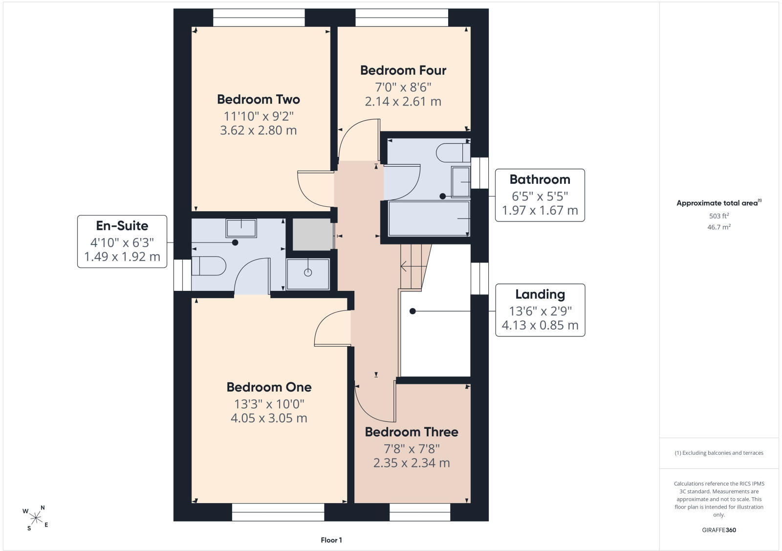 11, Blueberry Close, Driffield, YO25 6SE floorplan