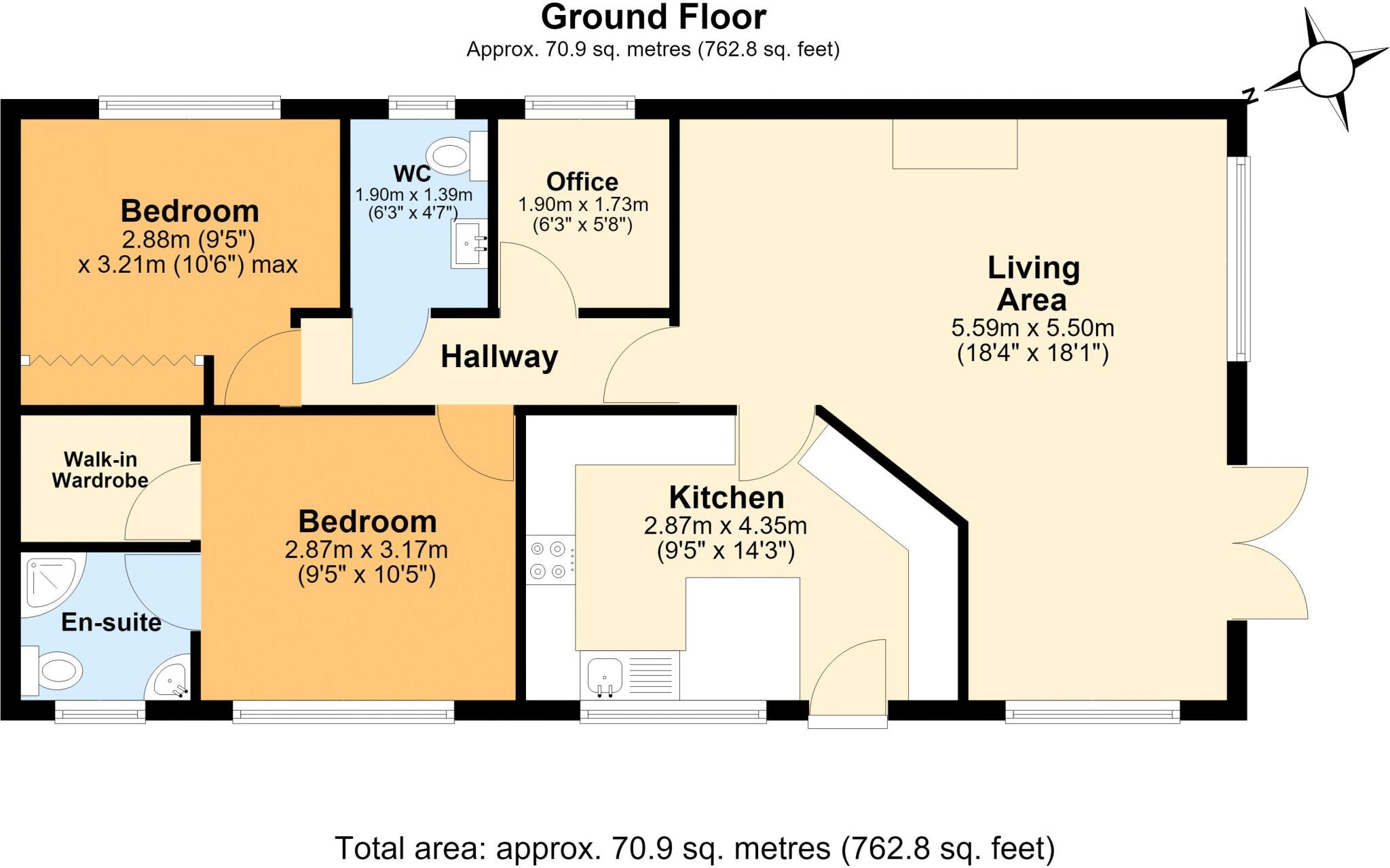 Westhall Road, Warlingham floorplan