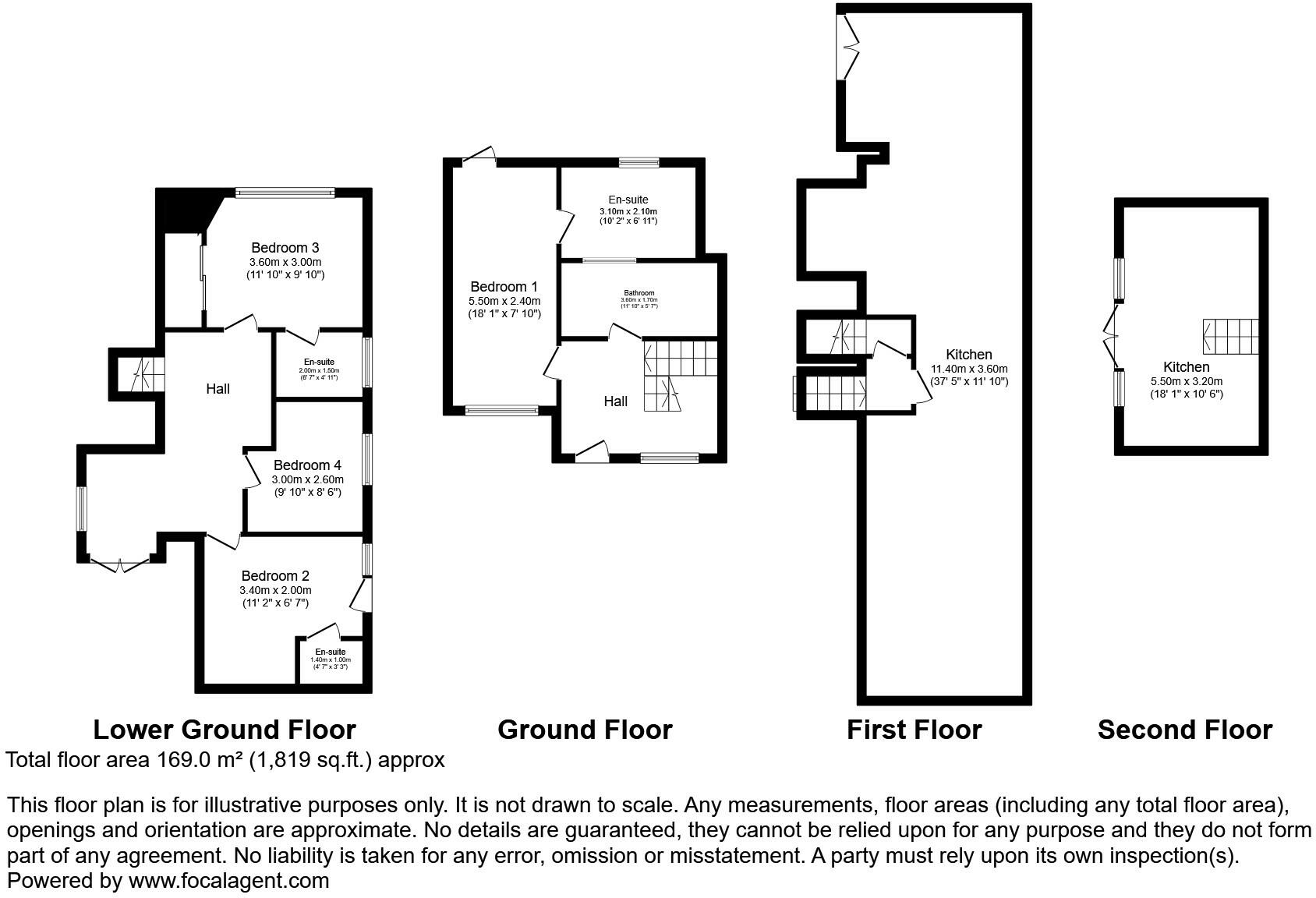 Maesmawr, Rhayader, Powys, Mid Wales, LD6 floorplan