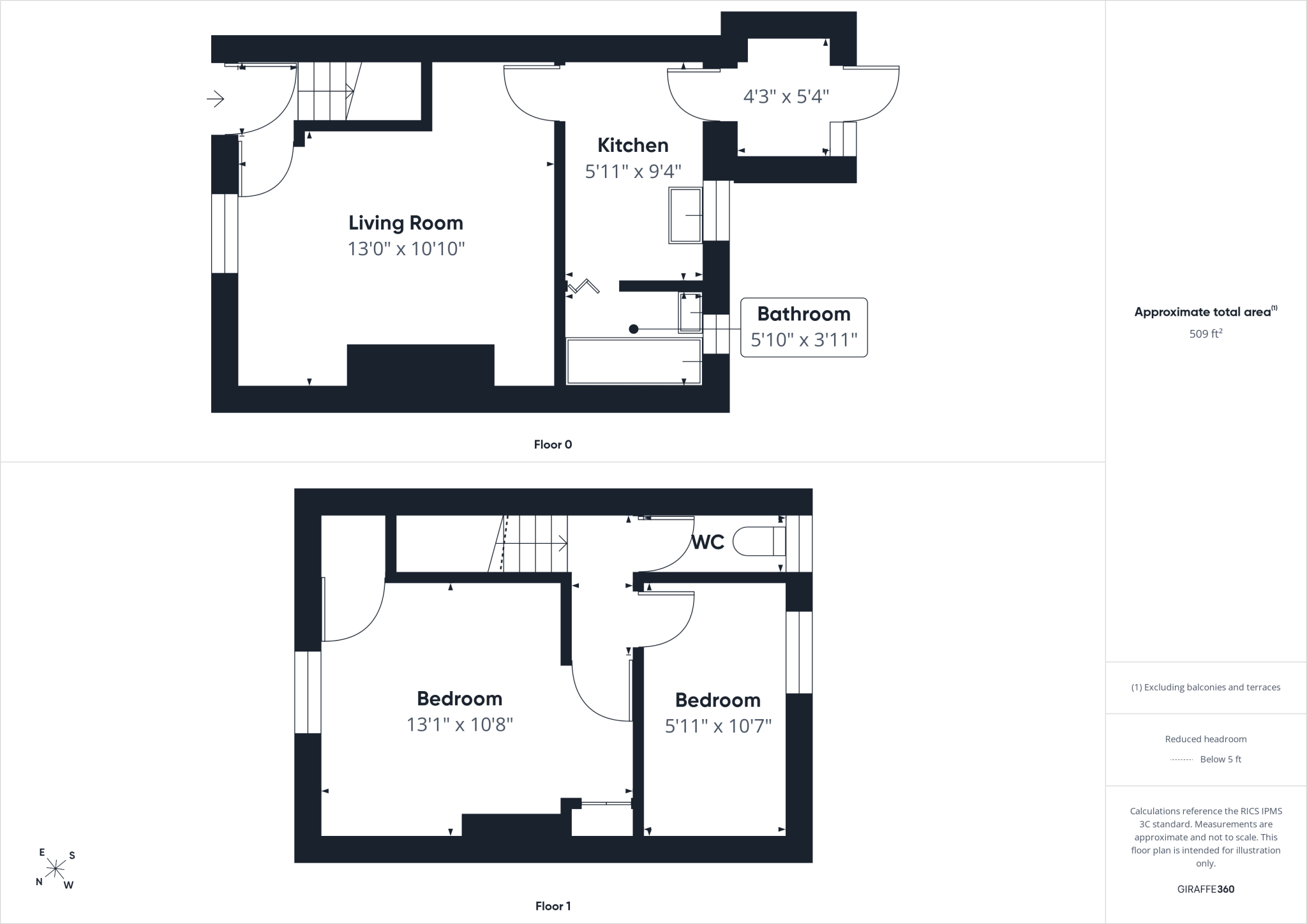 Burke Street, Shildon, Durham, DL4 floorplan
