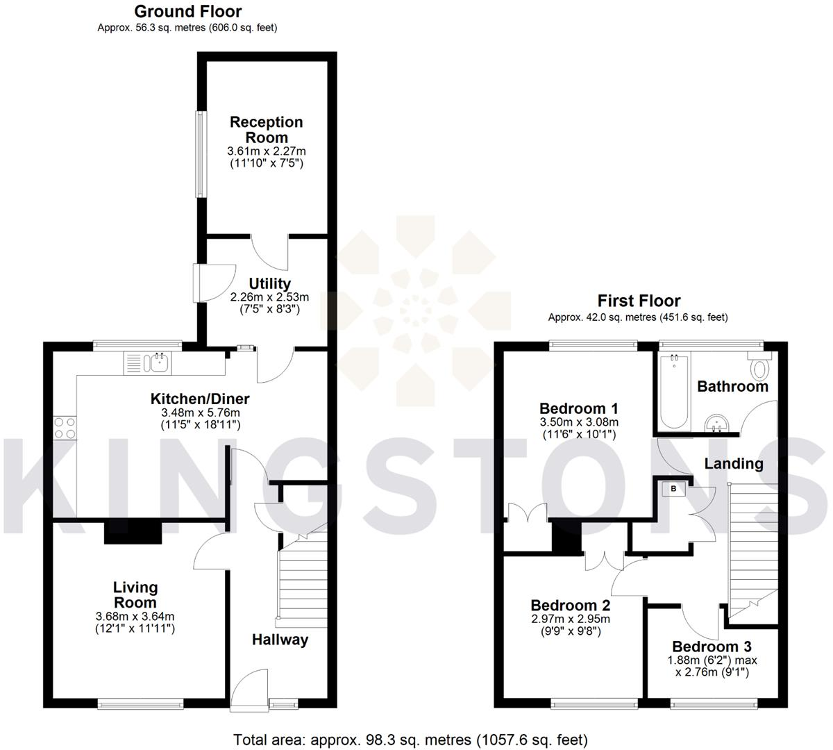 Queensway, Melksham floorplan
