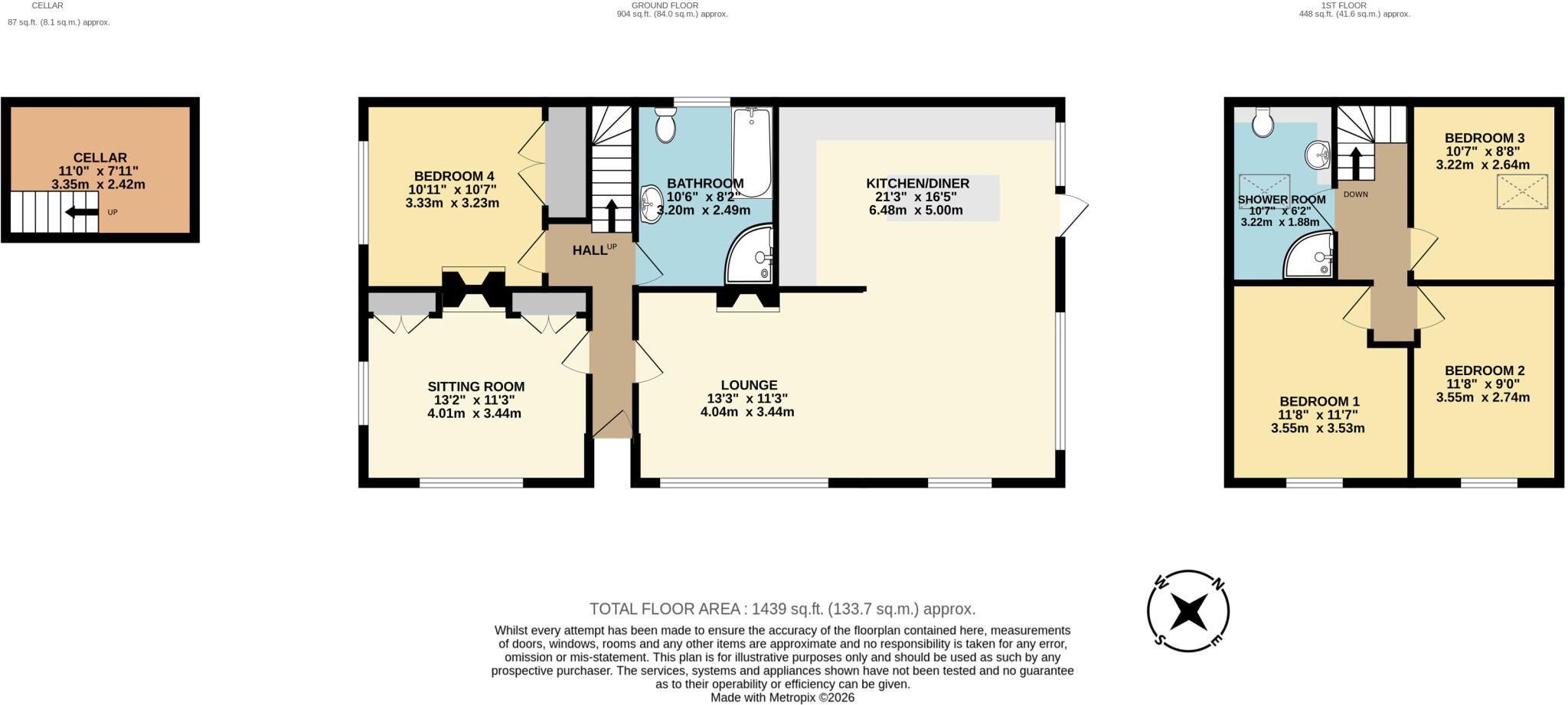 St Margarets At Cliffe, Kent floorplan