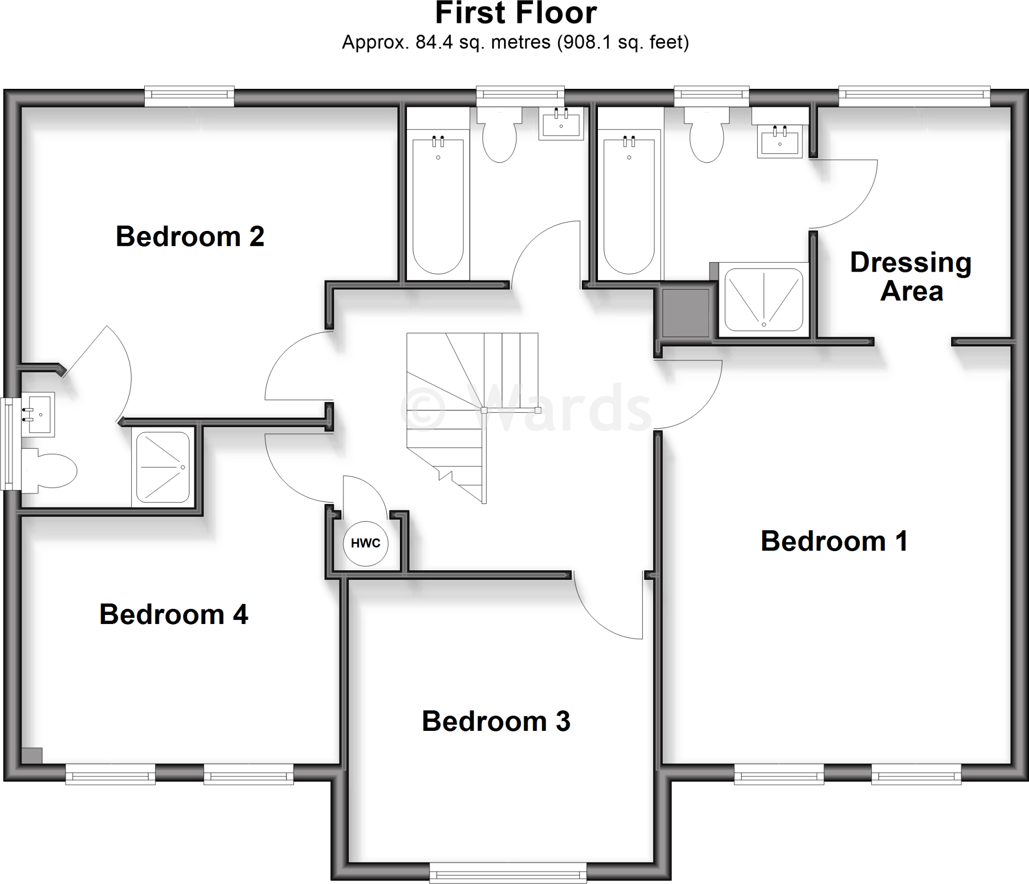 Brickmakers Way, Hempstead, Gillingham, Kent floorplan
