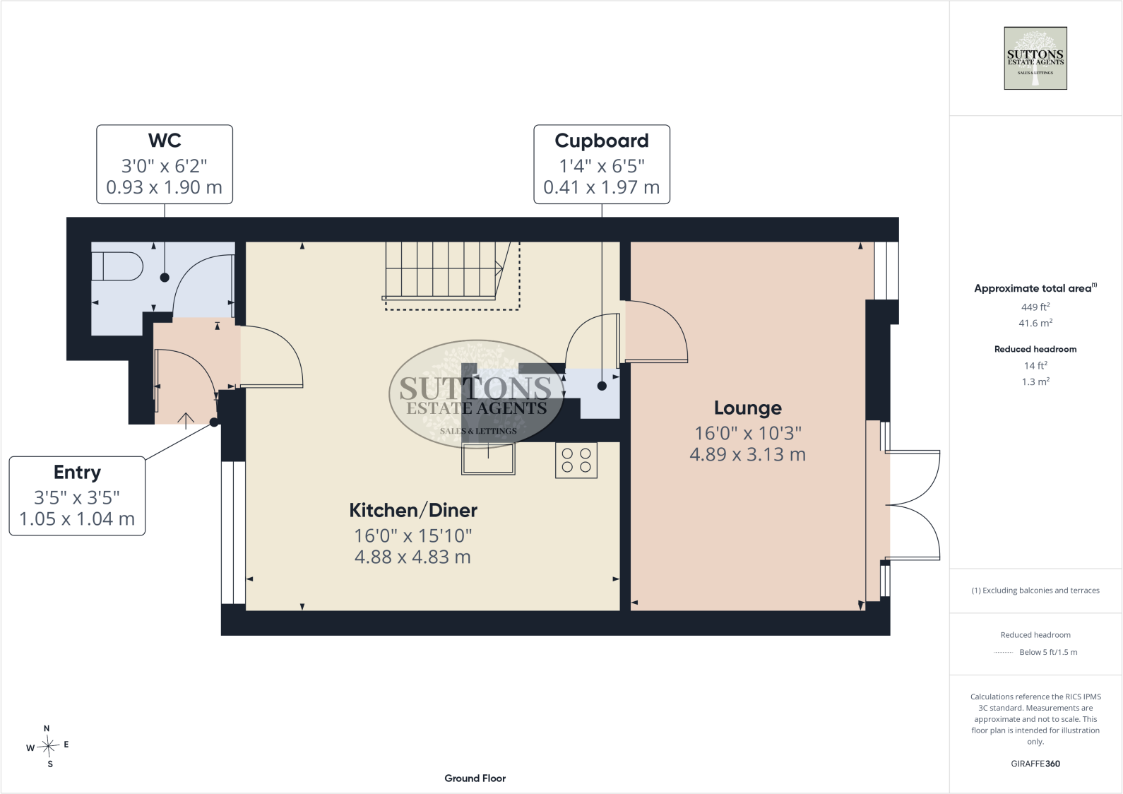 Croydon Close, Cheylesmore, Coventry, CV3 5EJ floorplan
