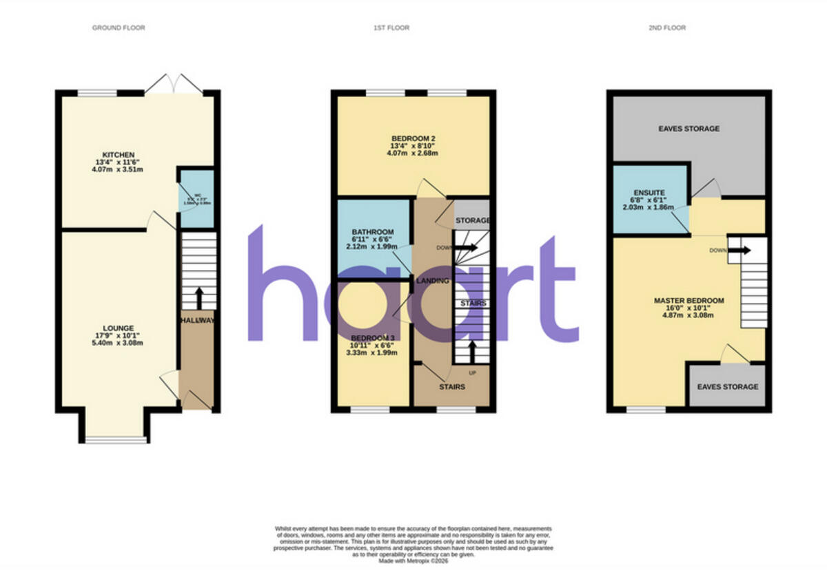 Harray Street, Derbyshire floorplan