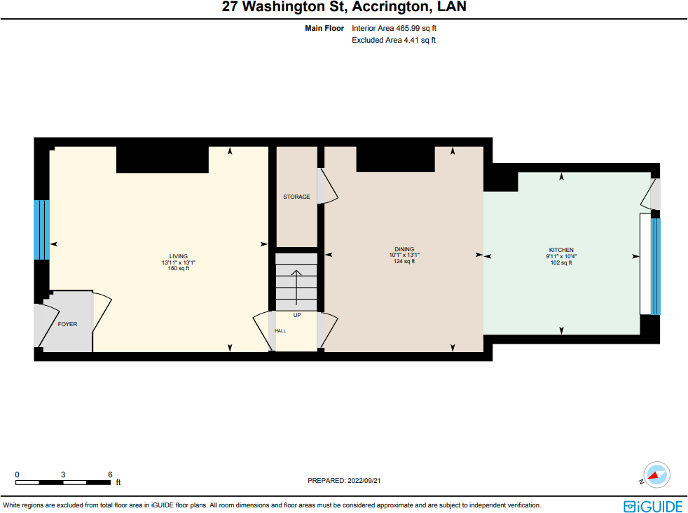 Washington Street, Accrington, Lancashire, BB5 floorplan