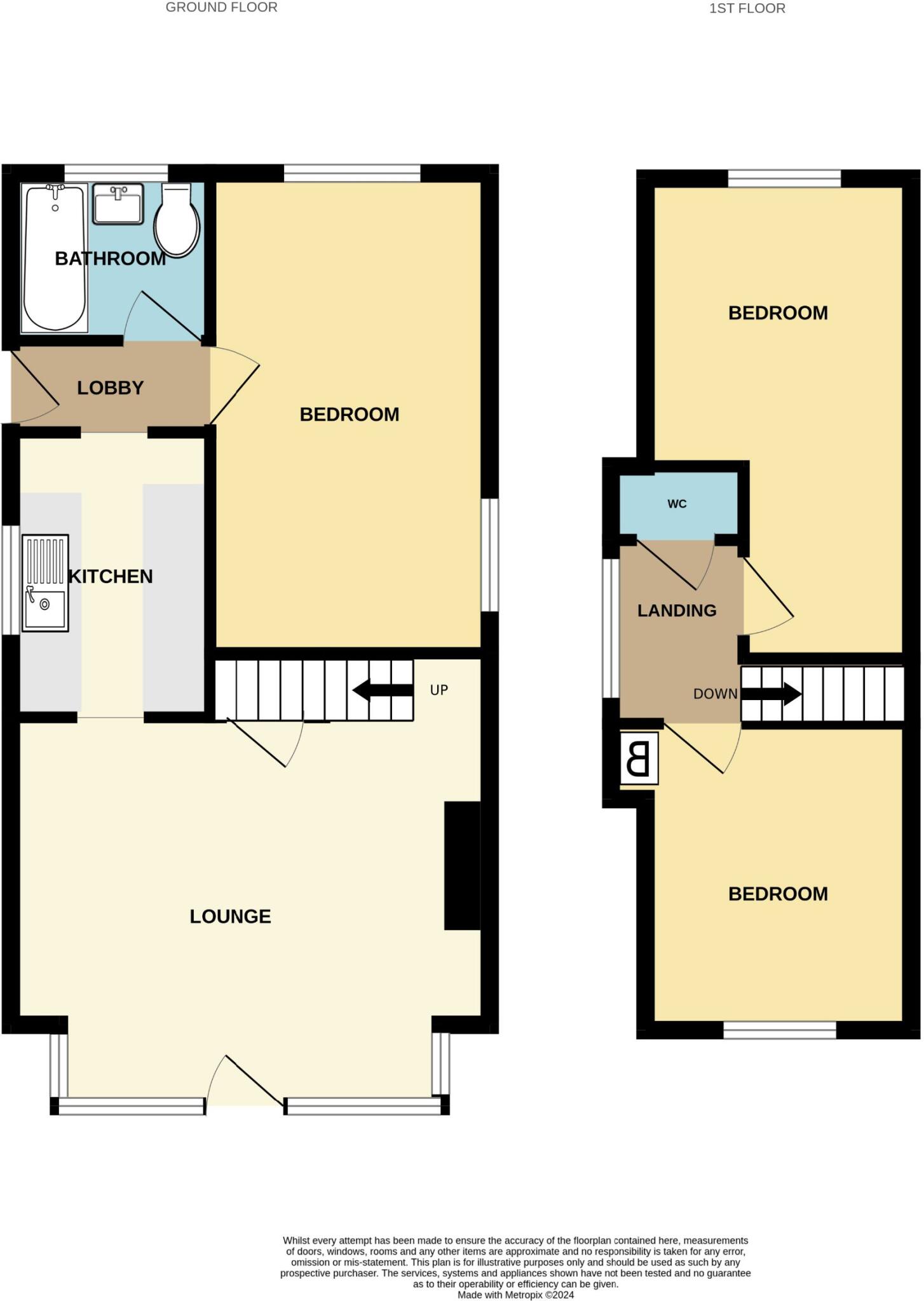 St. Christophers Way, Jaywick, Clacton-on-Sea floorplan