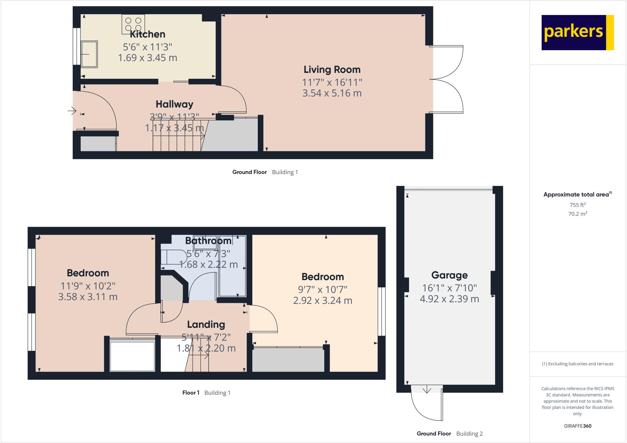 Horseshoe Crescent, Burghfield Common, Reading, Berkshire, RG7 floorplan