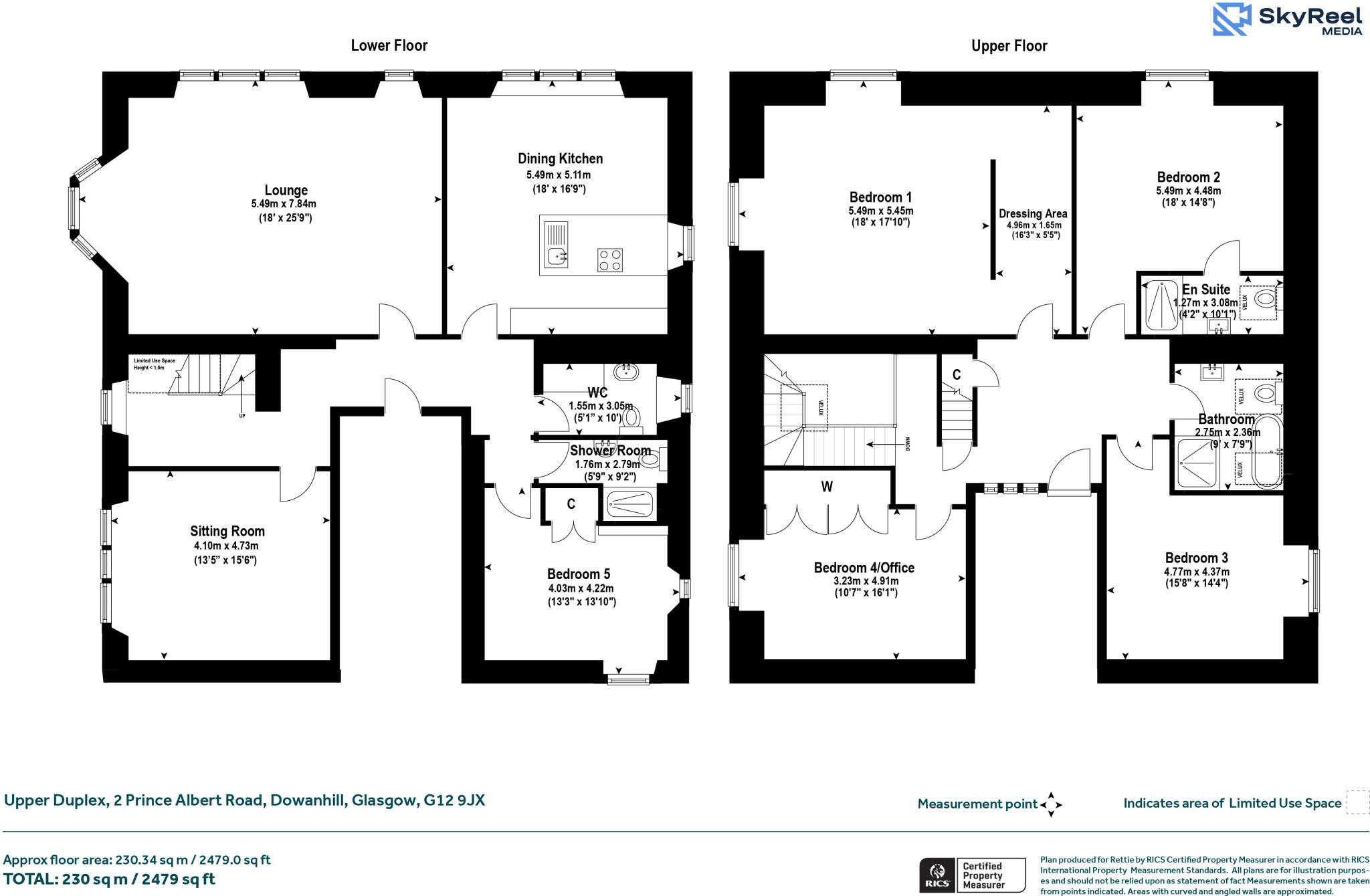 Prince Albert Road, Dowanhill, Glasgow floorplan