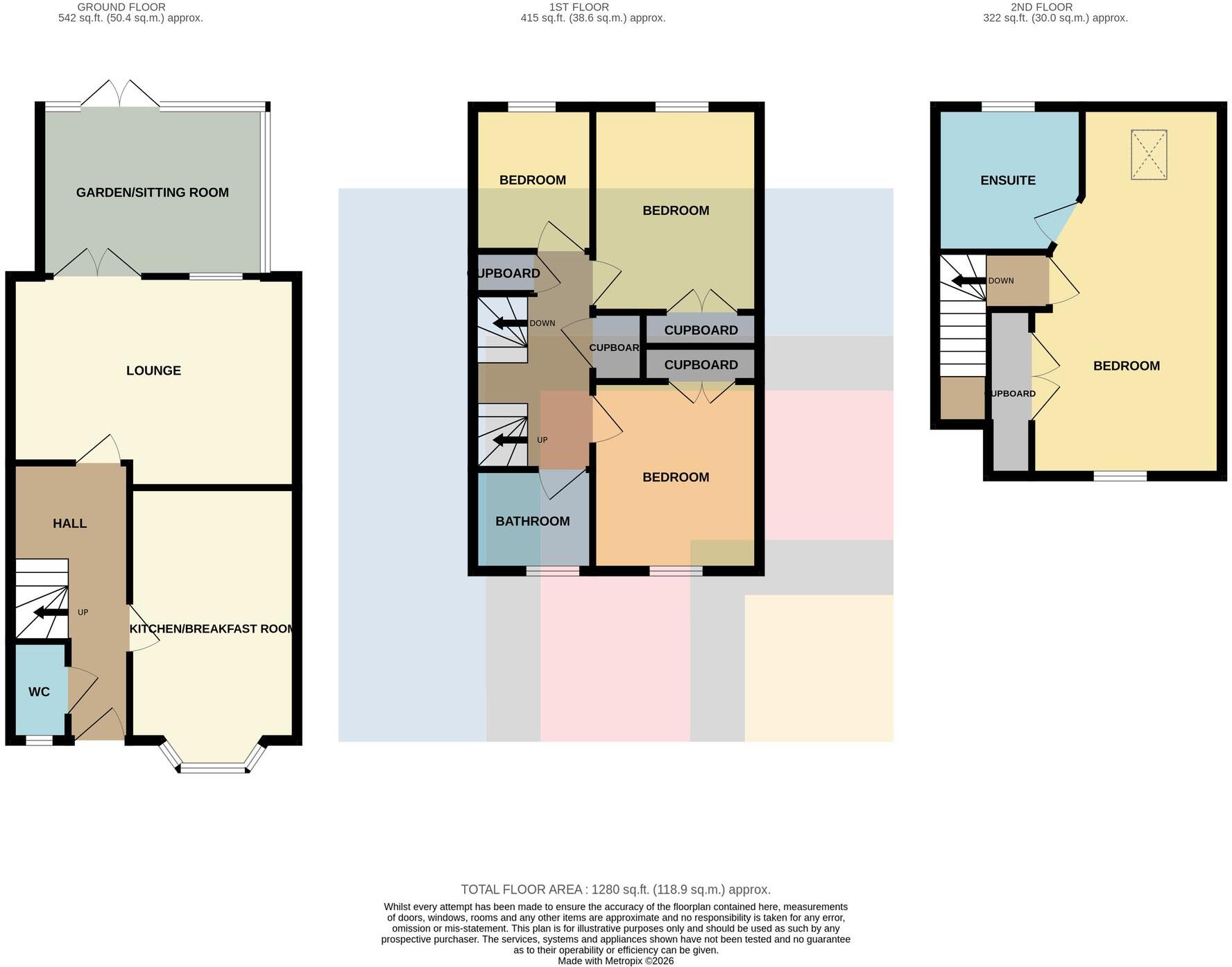 Fisher Hill Way, Radyr, CF15 floorplan