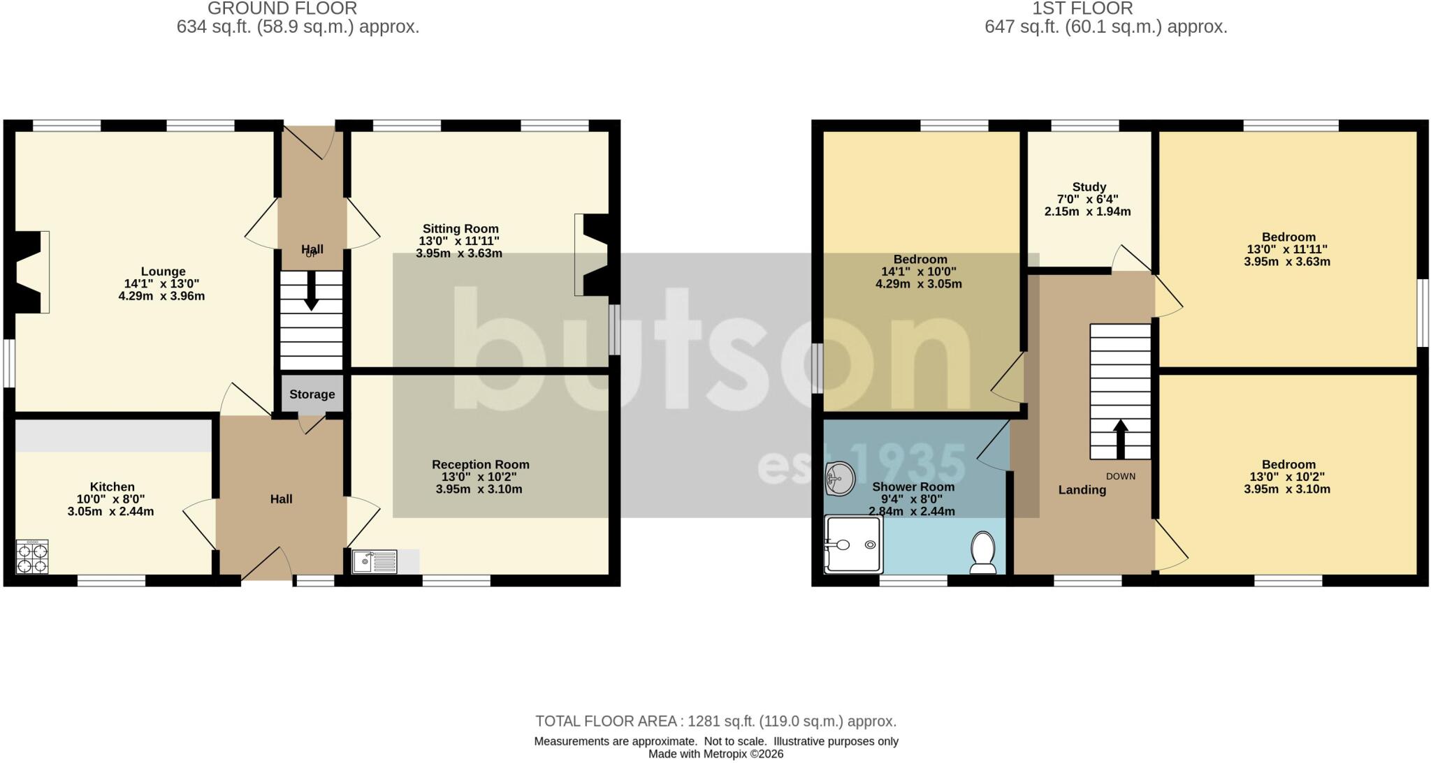 Substantial four bedroom property - New Home, Smithy Lane, Stalmine, FY6 0LE floorplan