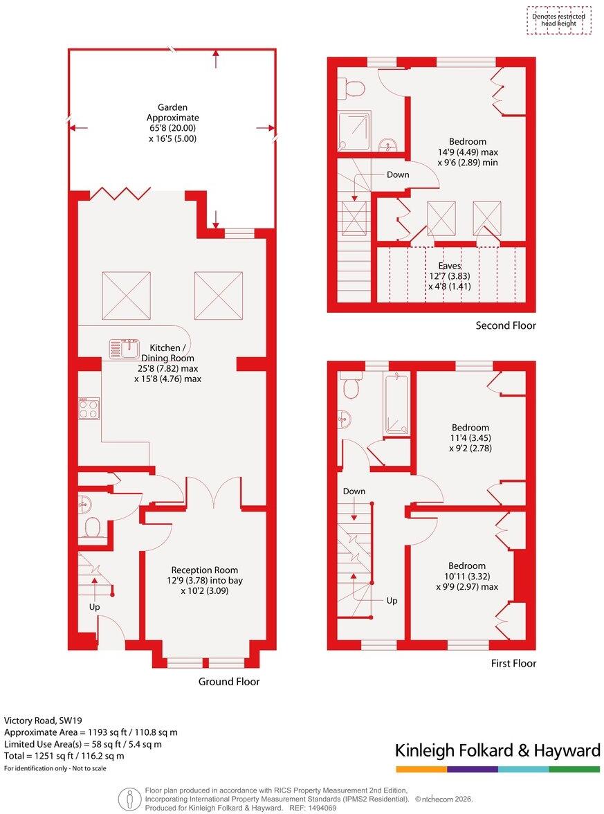 Victory Road, London, SW19 floorplan