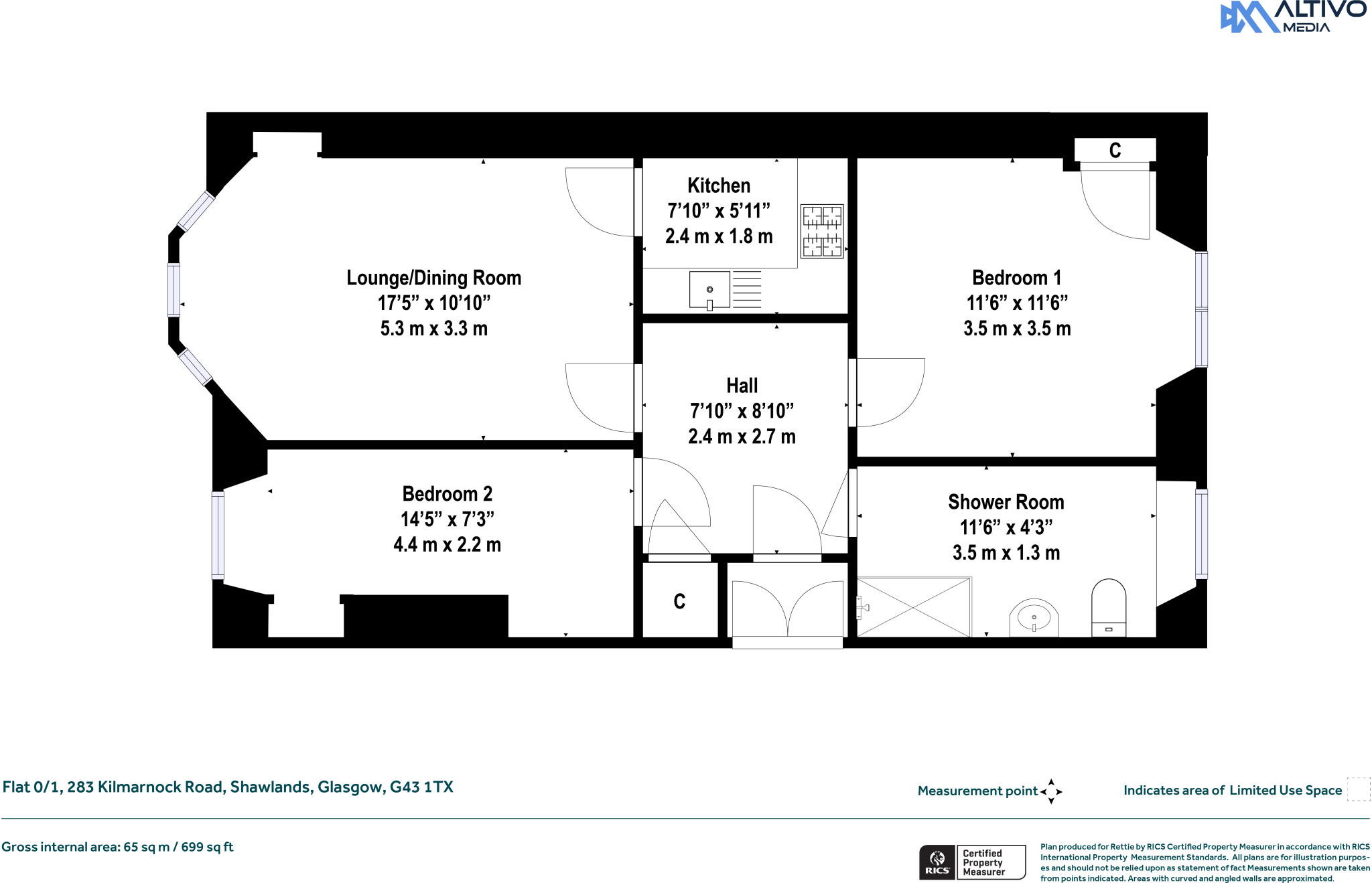 Kilmarnock Road, Shawlands, Glasgow floorplan