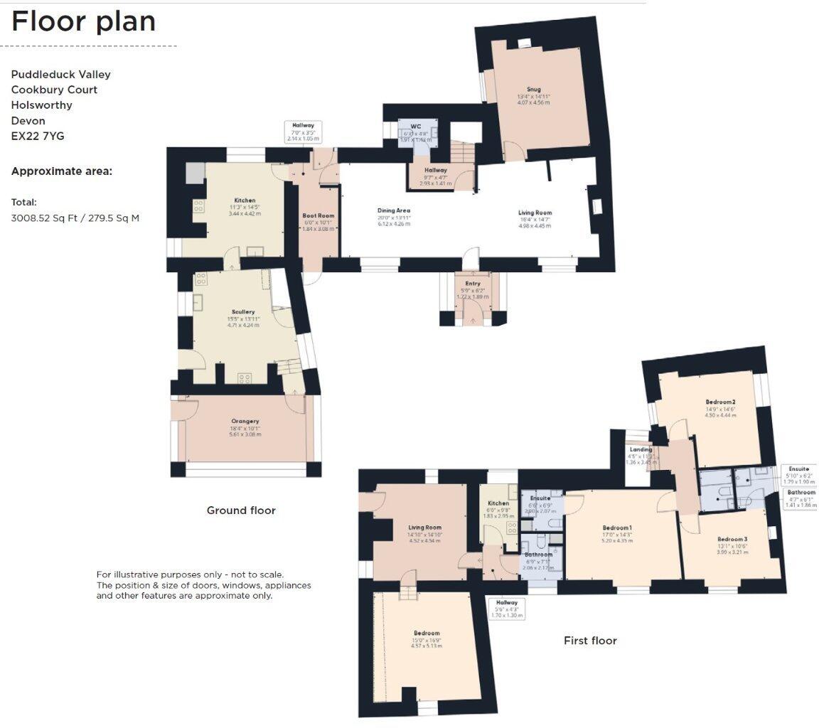Cookbury Court, Cookbury, Holsworthy, Devon, EX22 floorplan
