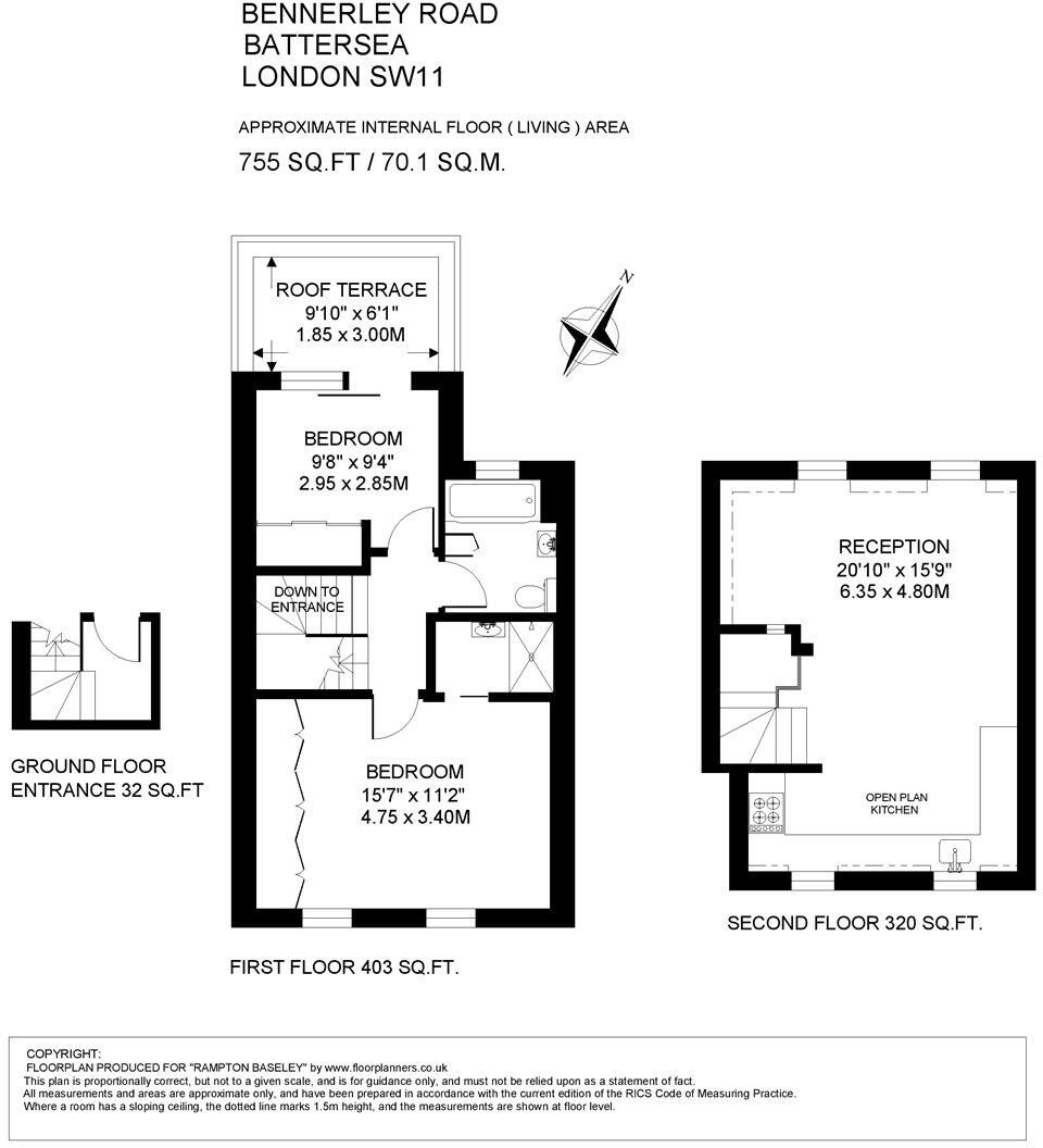 Bennerley Road, SW11 floorplan