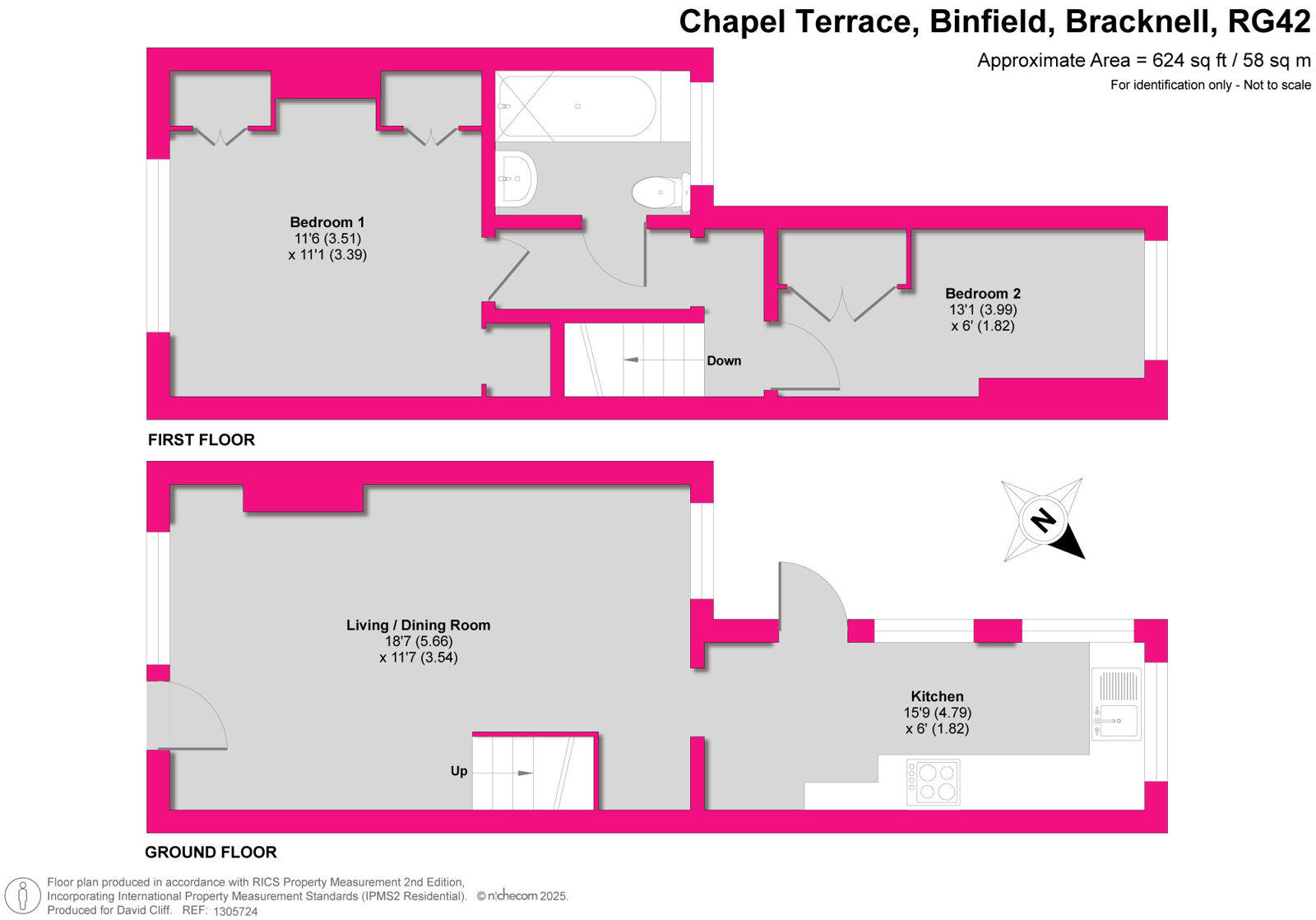 Chapel Terrace, Binfield, Bracknell, Berkshire, RG42 floorplan