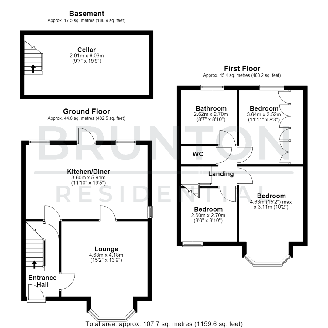 Croft Terrace, Alston, CA9 floorplan