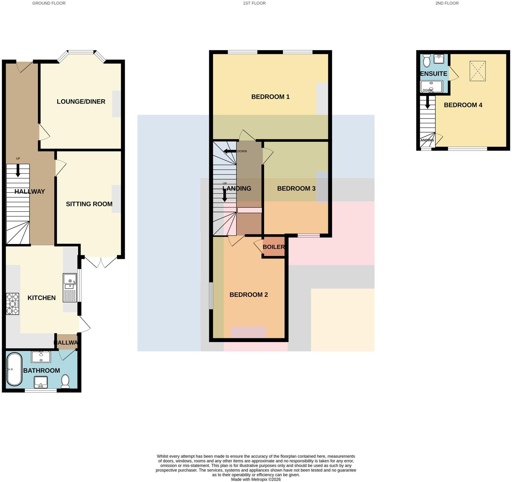 Fairwater Grove East, Cardiff, CF5 floorplan