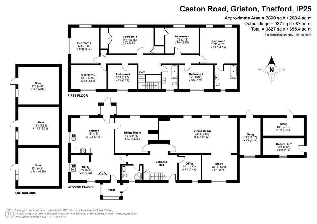 Park Farm Cottage, Griston, Thetford IP25 6QD floorplan
