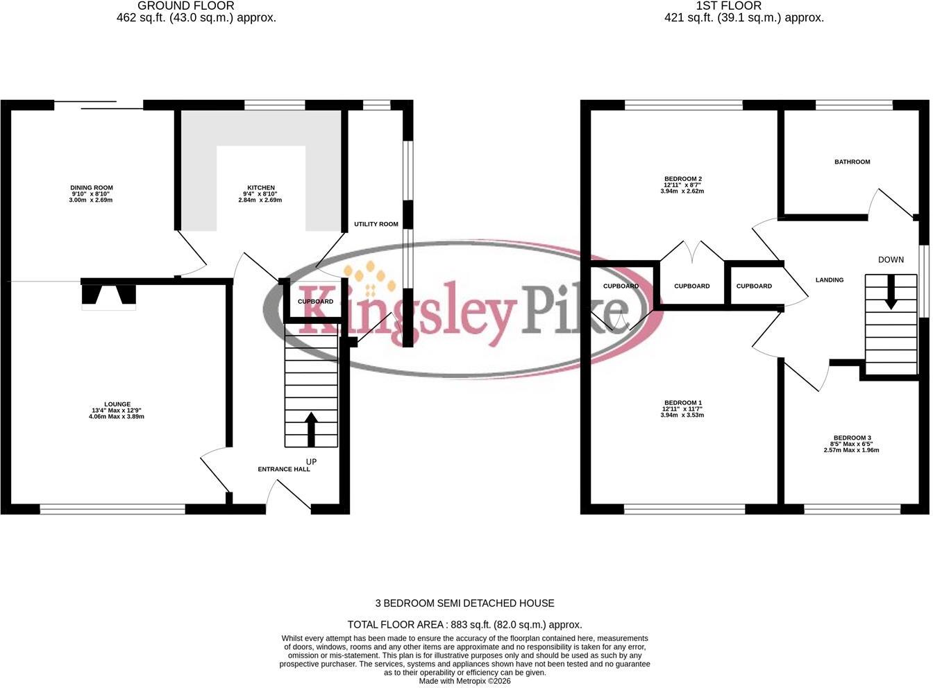 Hardens Mead, Chippenham floorplan
