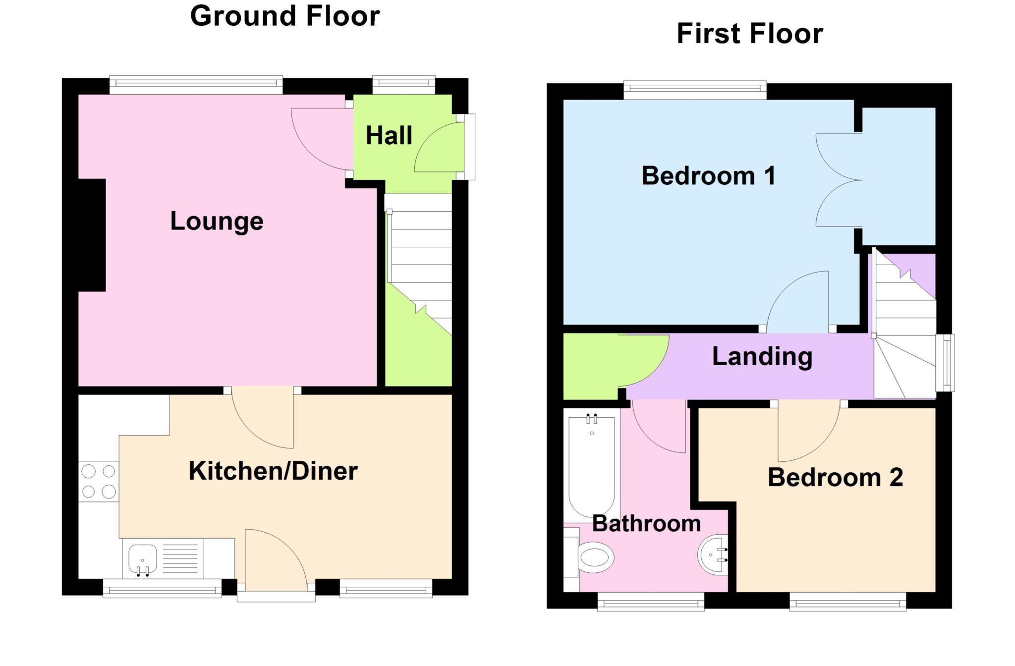 Waverley Road, Weston-super-Mare - Great First Time Buy floorplan