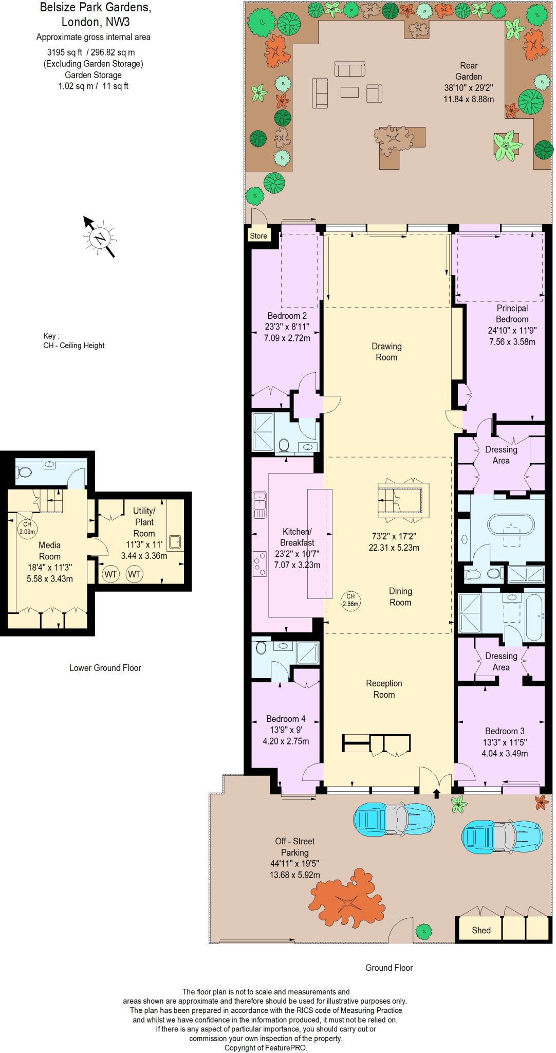 Belsize Park Gardens, Belsize Park, London, NW3 floorplan