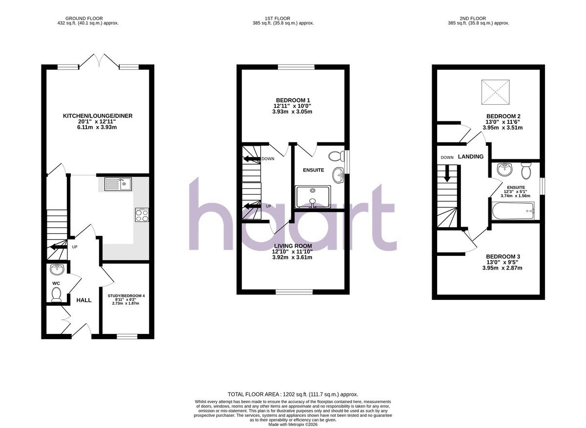 Brutus Court, North Hykeham floorplan